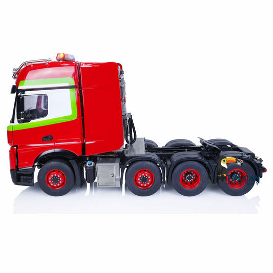 1/14 TOUCAN RC Tractor Truck 8X8 Metal Chassis Differential Lock Axles TOUCAN BZ Cab Radio Controlled Lorry Cars Model Front Hook 