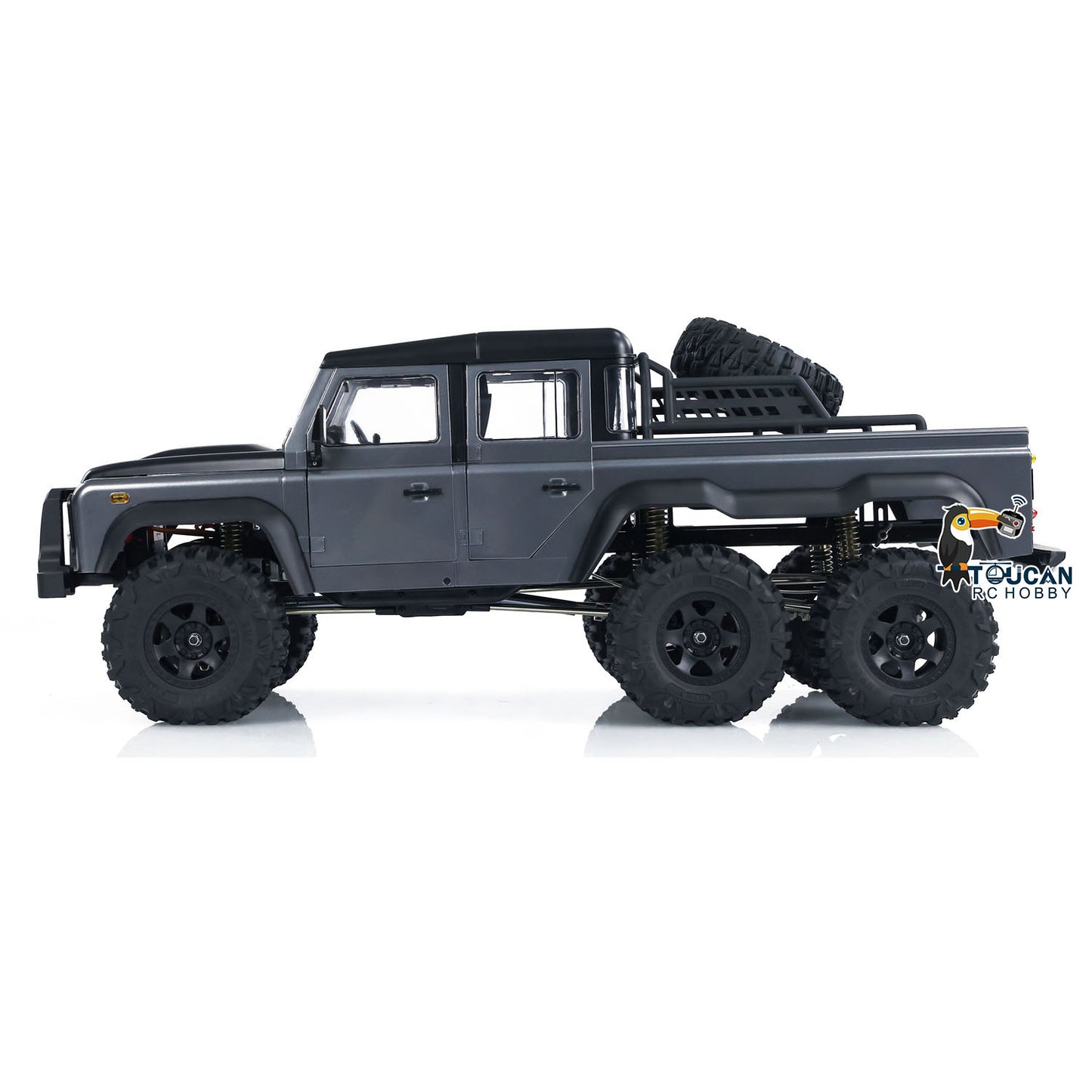 1/10 Maßstab 6WD RC Pick-up Rock Crawler Geländewagen PNP Version