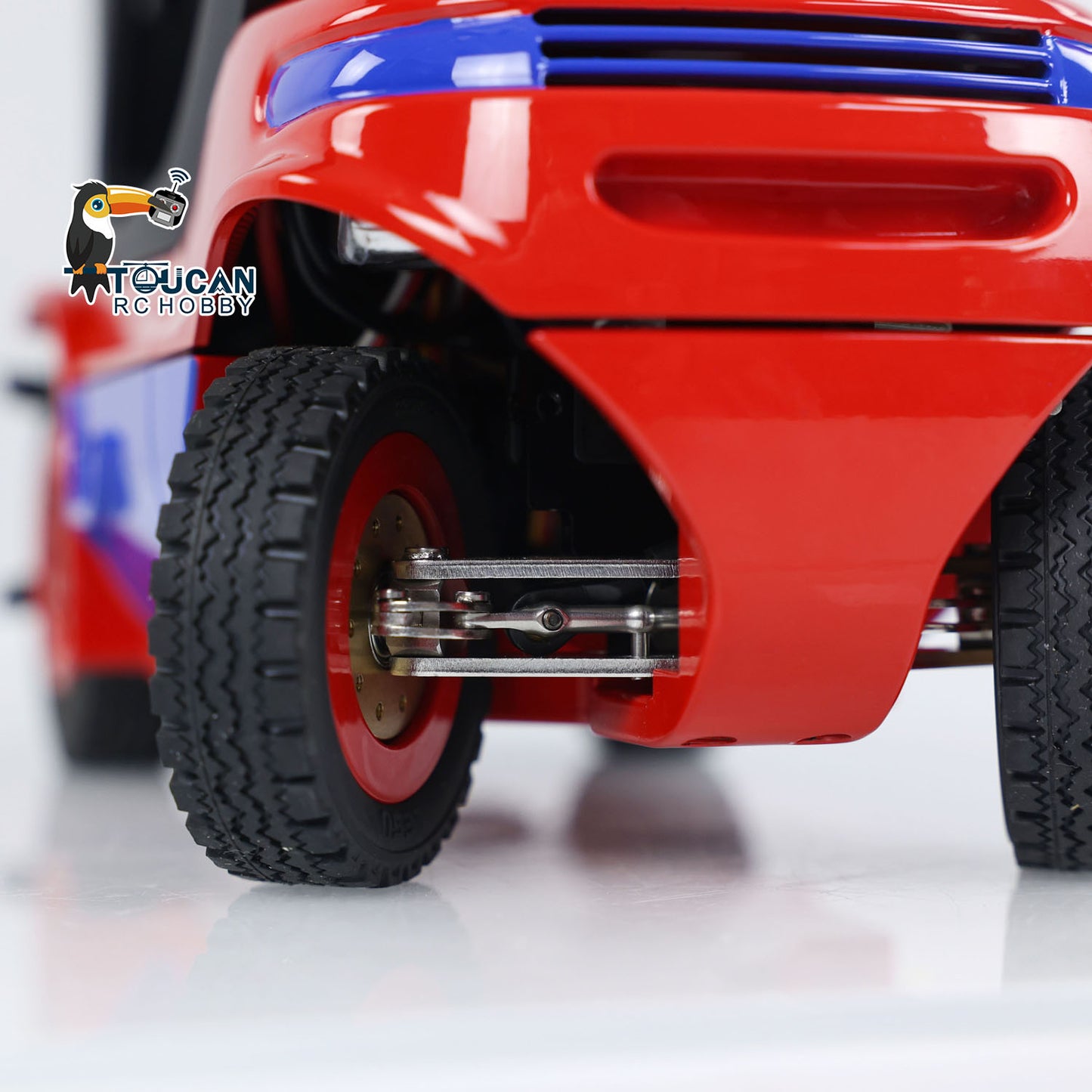 LESU 1/14 Hydraulic RC Forklift Remote Control Fork Lift Truck Transfer Car Model