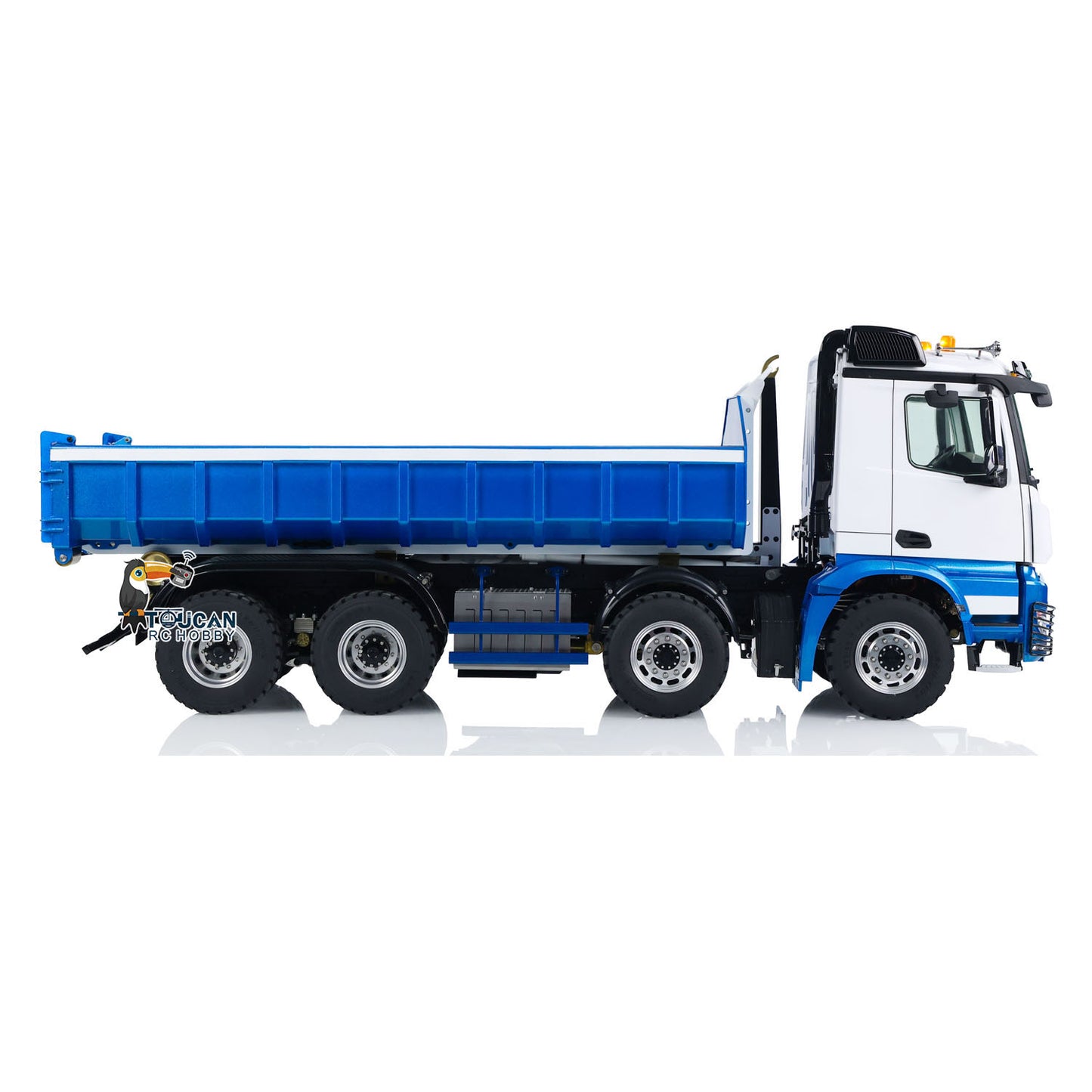 IN STOCK LESU 1/14 8x8 3348 Hydraulic RC Dump Truck RTR Remote Control Roll Off Dumper