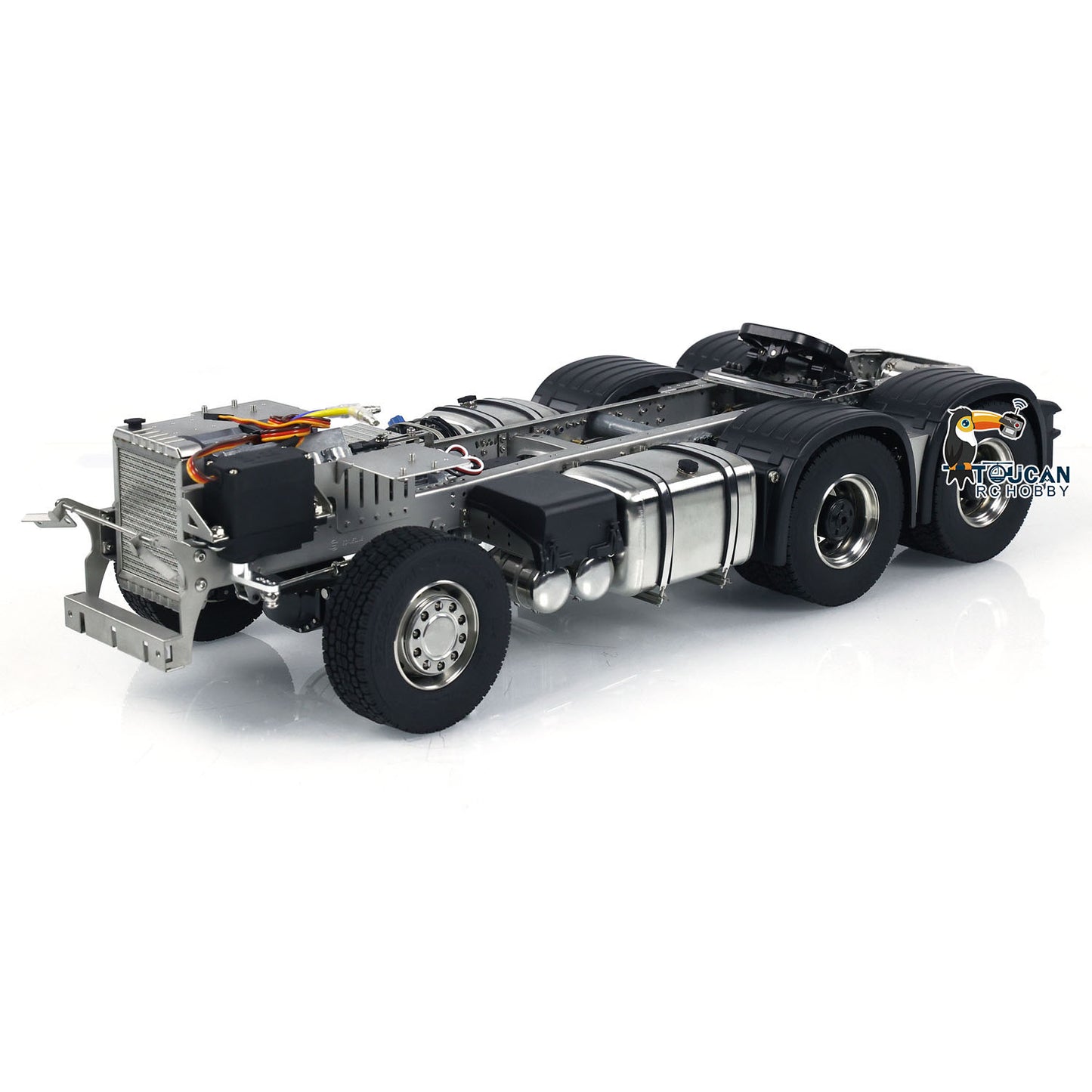 Châssis métallique ScaleClub 1/14 pour camion tracteur 6x6 RC R620 R730 R470