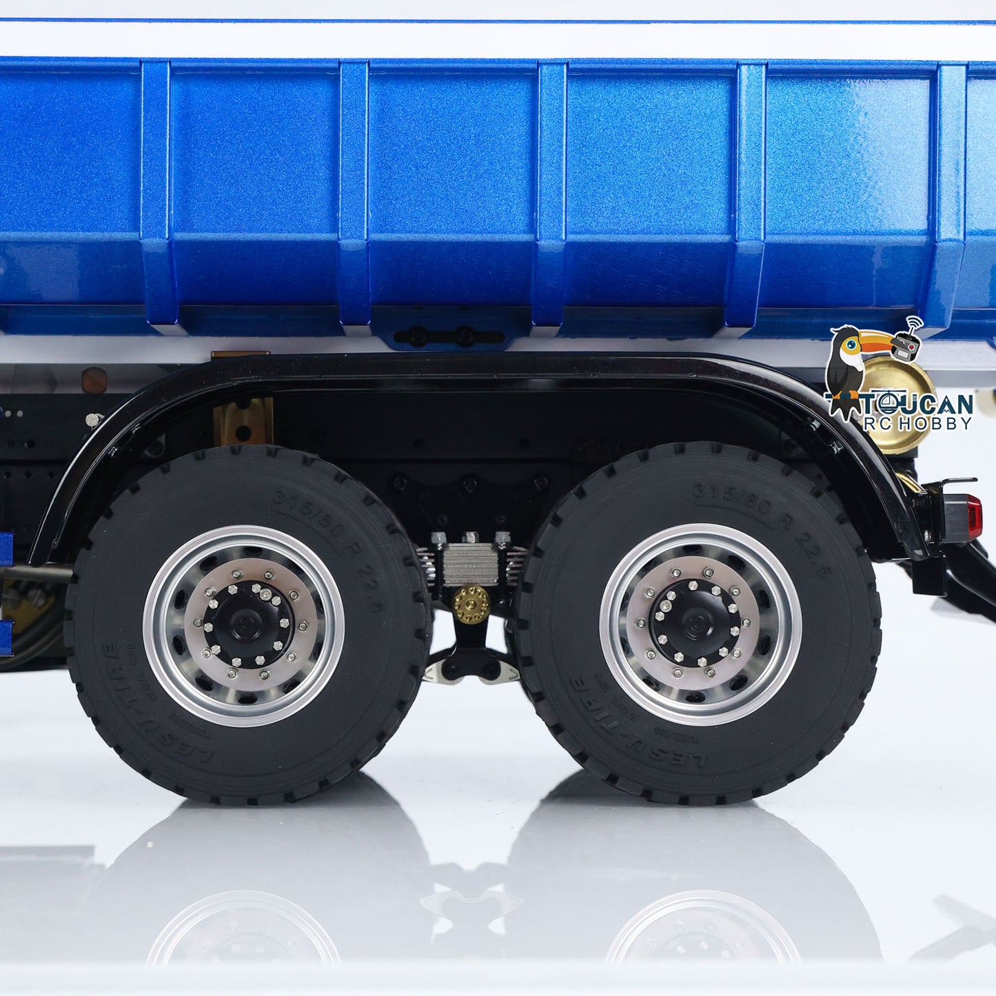 LESU 1/14 8x8 3348 Camion à benne basculante hydraulique RC RTR à télécommande