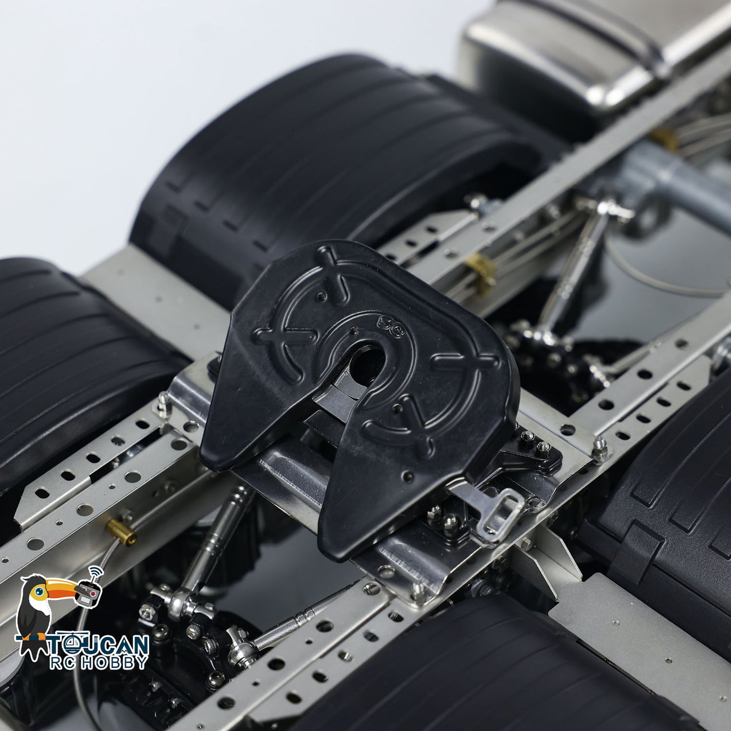 Châssis métallique ScaleClub 1/14 pour camion tracteur 6x6 RC R620 R730 R470