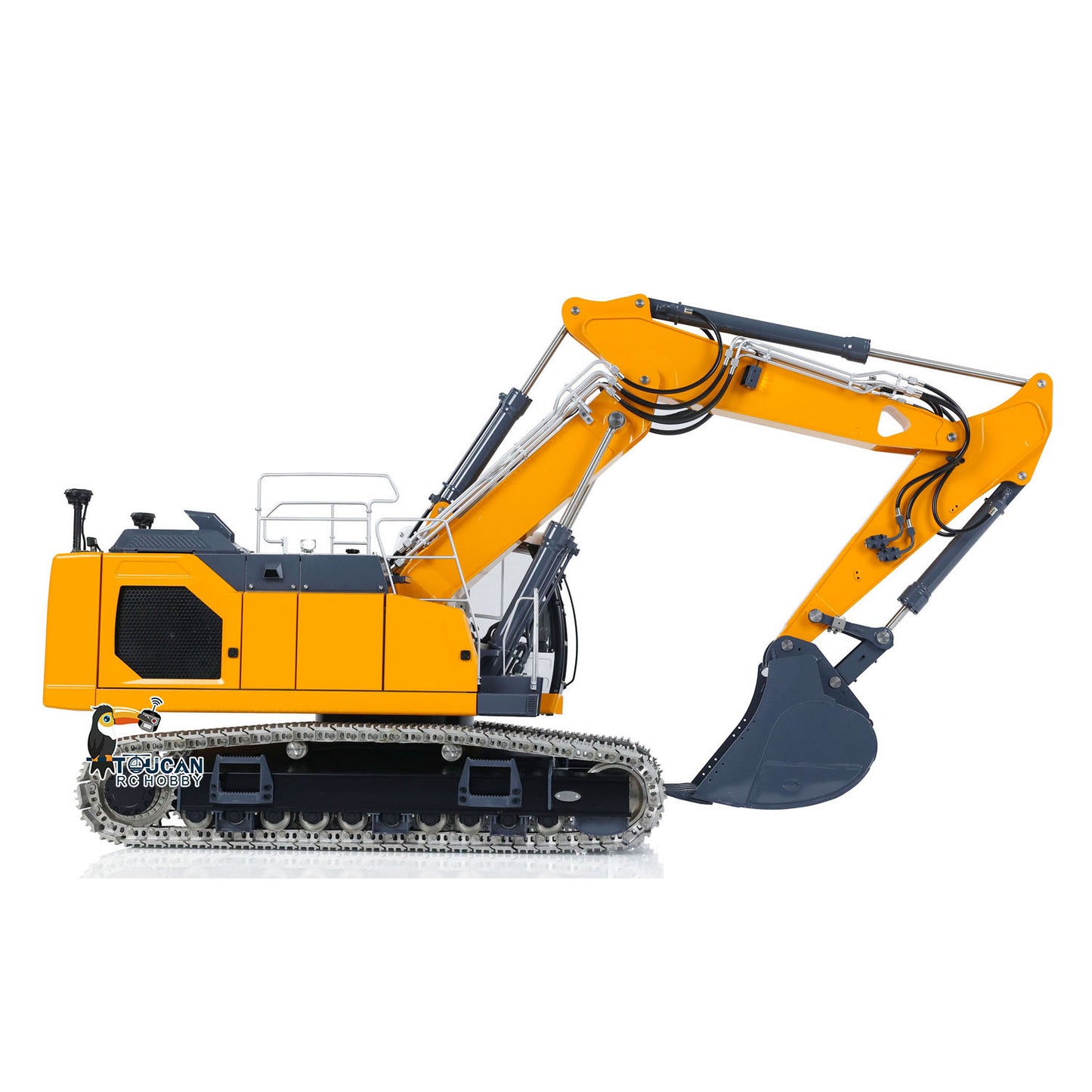 LESU 3-Section Arm Metal 1/14 Hydraulic RC Excavator LR945 Radio Control Diggers PNP/RTR Optional Versions