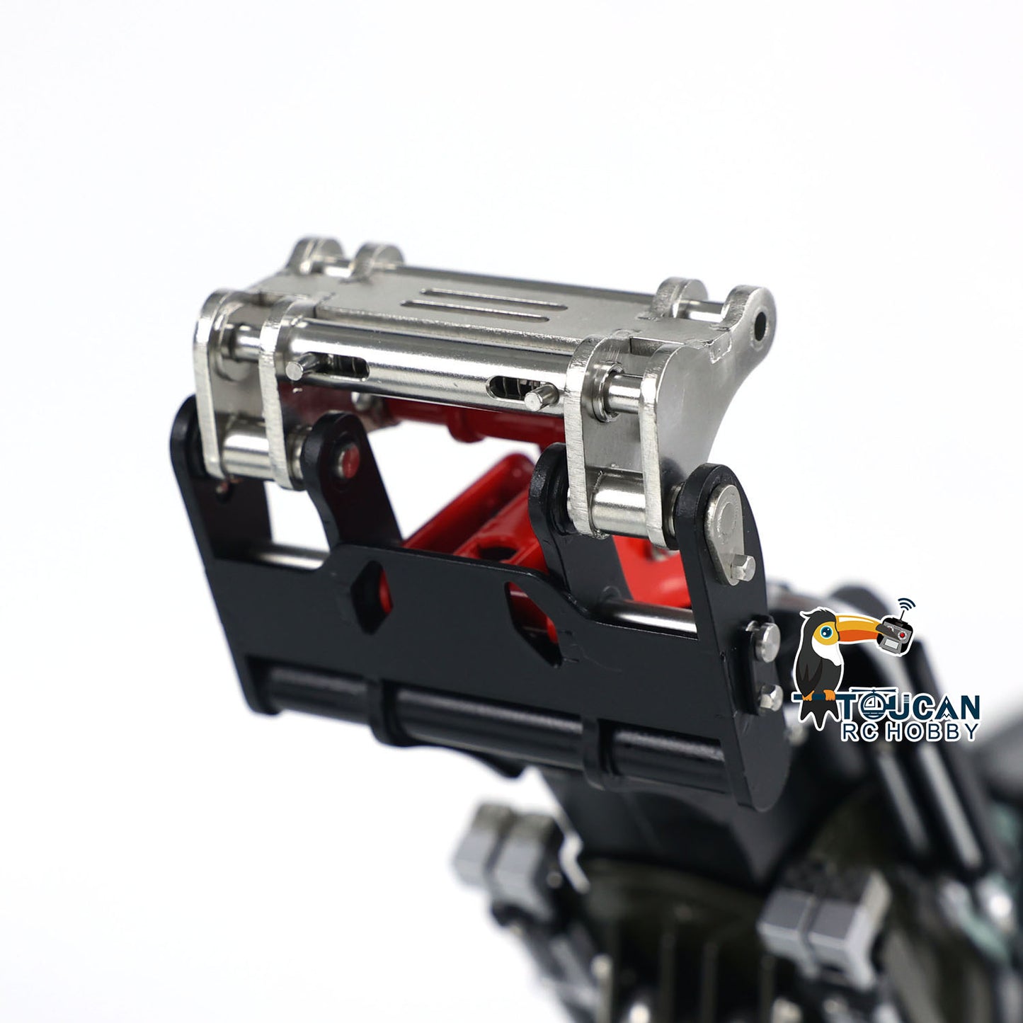 LESU 1/14 AT1050 RC Hydraulic Fork Truck Painted Telescopic Arm Loader Car Model