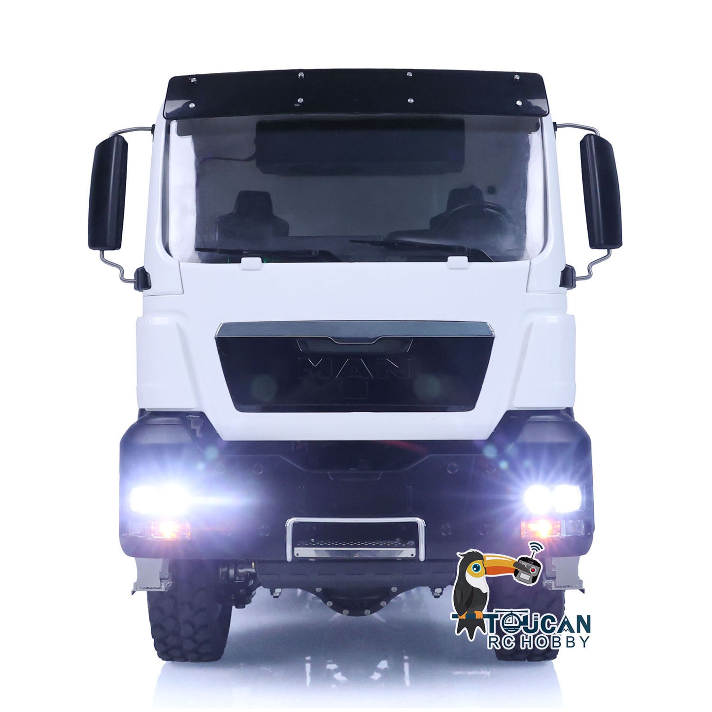 Camion à benne basculante hydraulique LESU Metal 1/14 RC