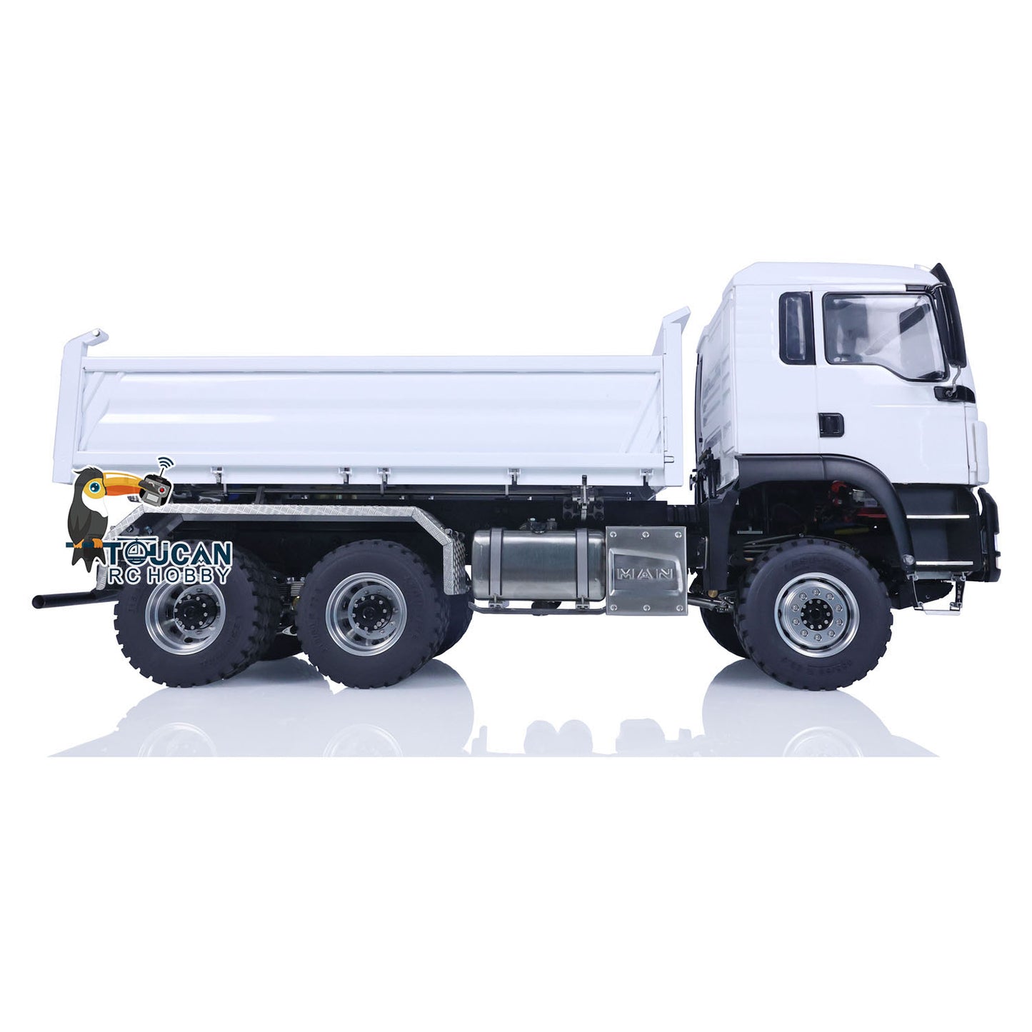Camion à benne basculante hydraulique LESU Metal 1/14 RC