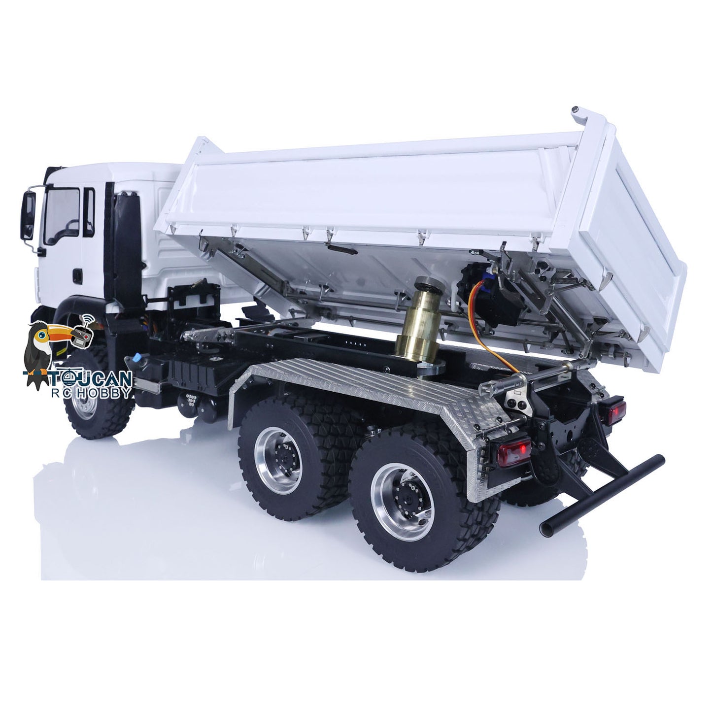 Camion à benne basculante hydraulique LESU Metal 1/14 RC