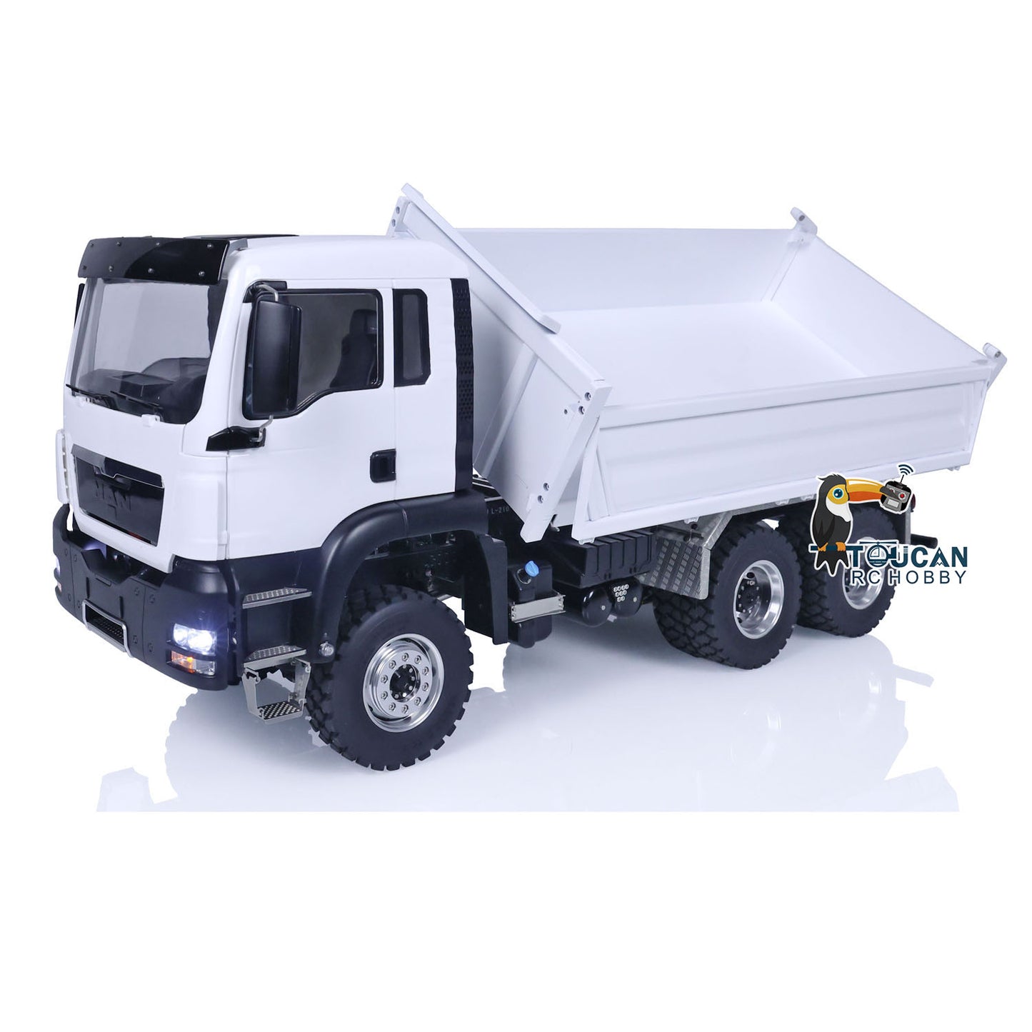 Camion à benne basculante hydraulique LESU Metal 1/14 RC