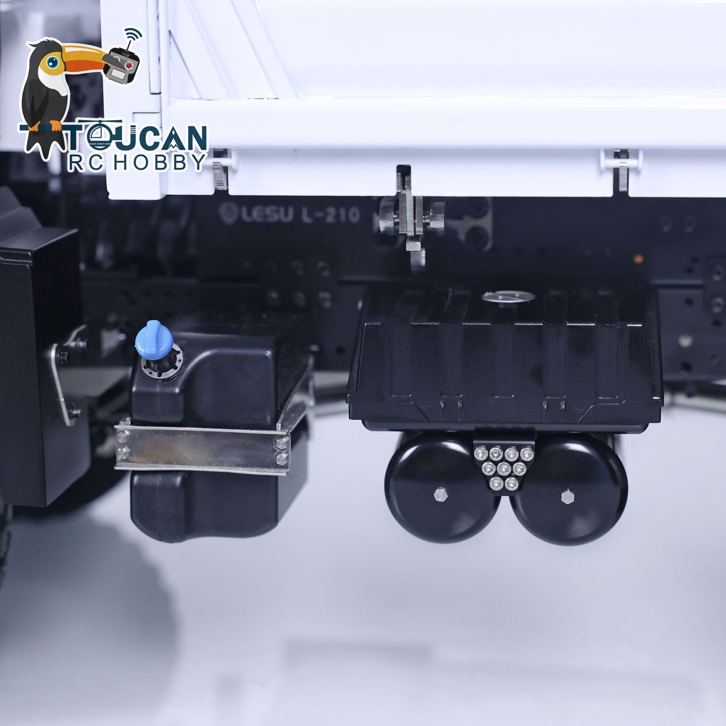Camion à benne basculante hydraulique LESU Metal 1/14 RC