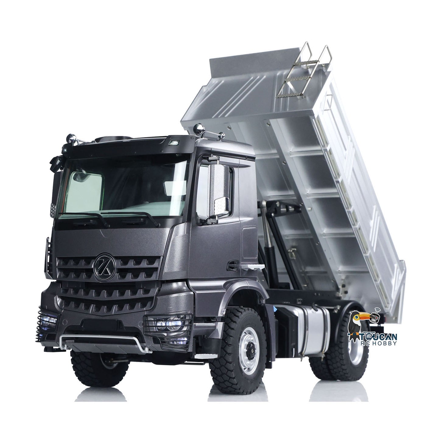 US STOCK Kabolite 4x4 1/14 RC Dumper Truck 5701 RTR Remote Control Tipper Car 2-speed