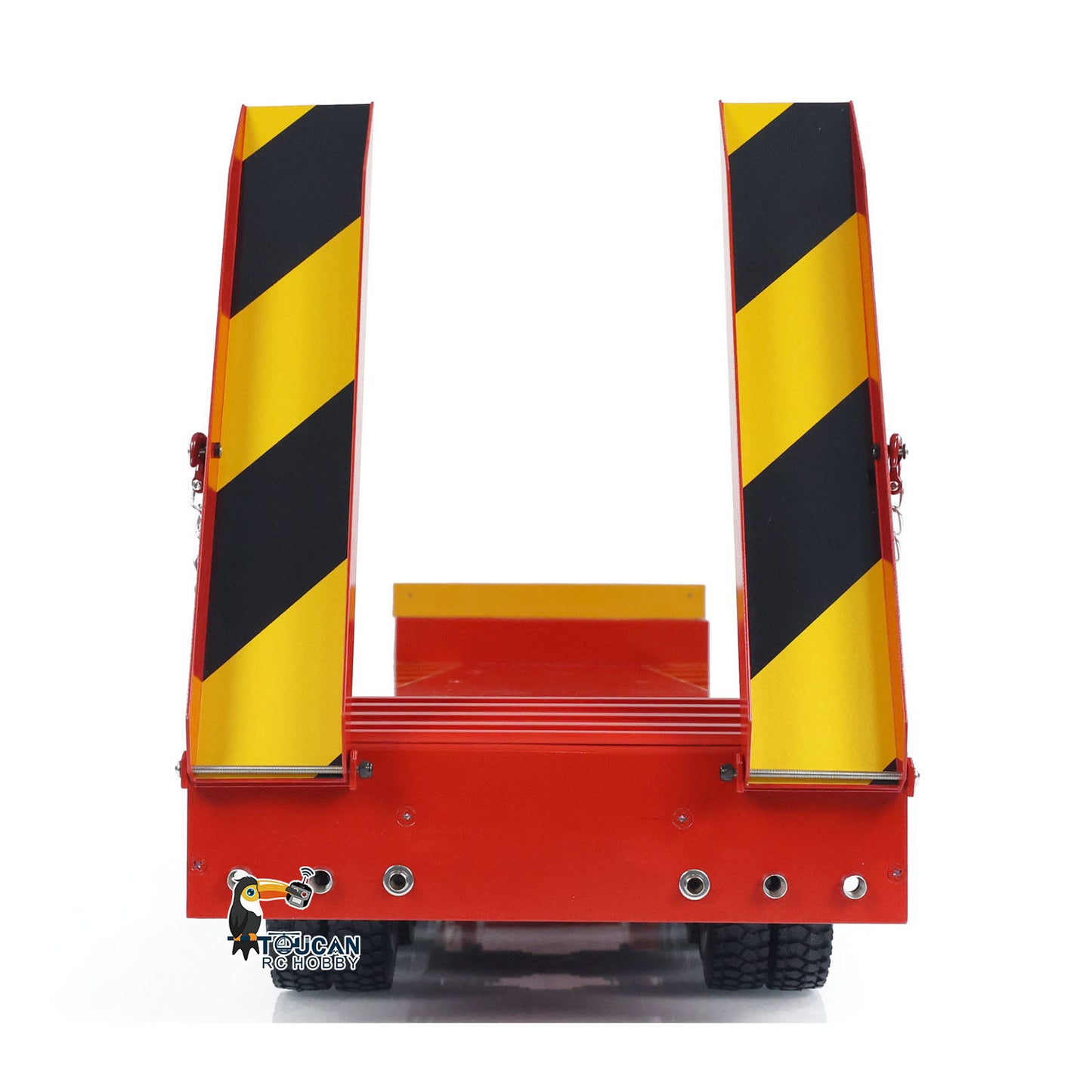 1/14 Metal 4-Axle Trailer Semi-trailer for RC Tractor Truck