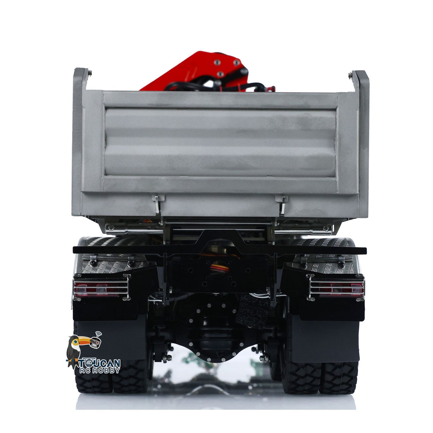 LESU 3348 8X8 RC Hydraulic Dump Truck 3-Ways 1/14 Remote Control Crane Tipper