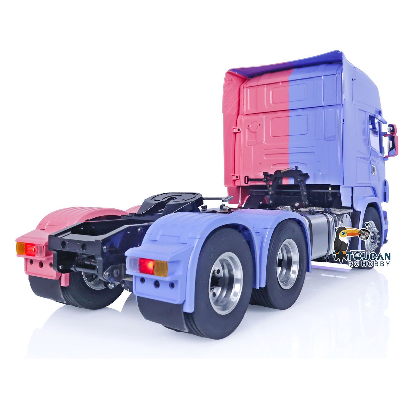 1/14 RC Sattelzugmaschine LESU 6X6 Metallchassis