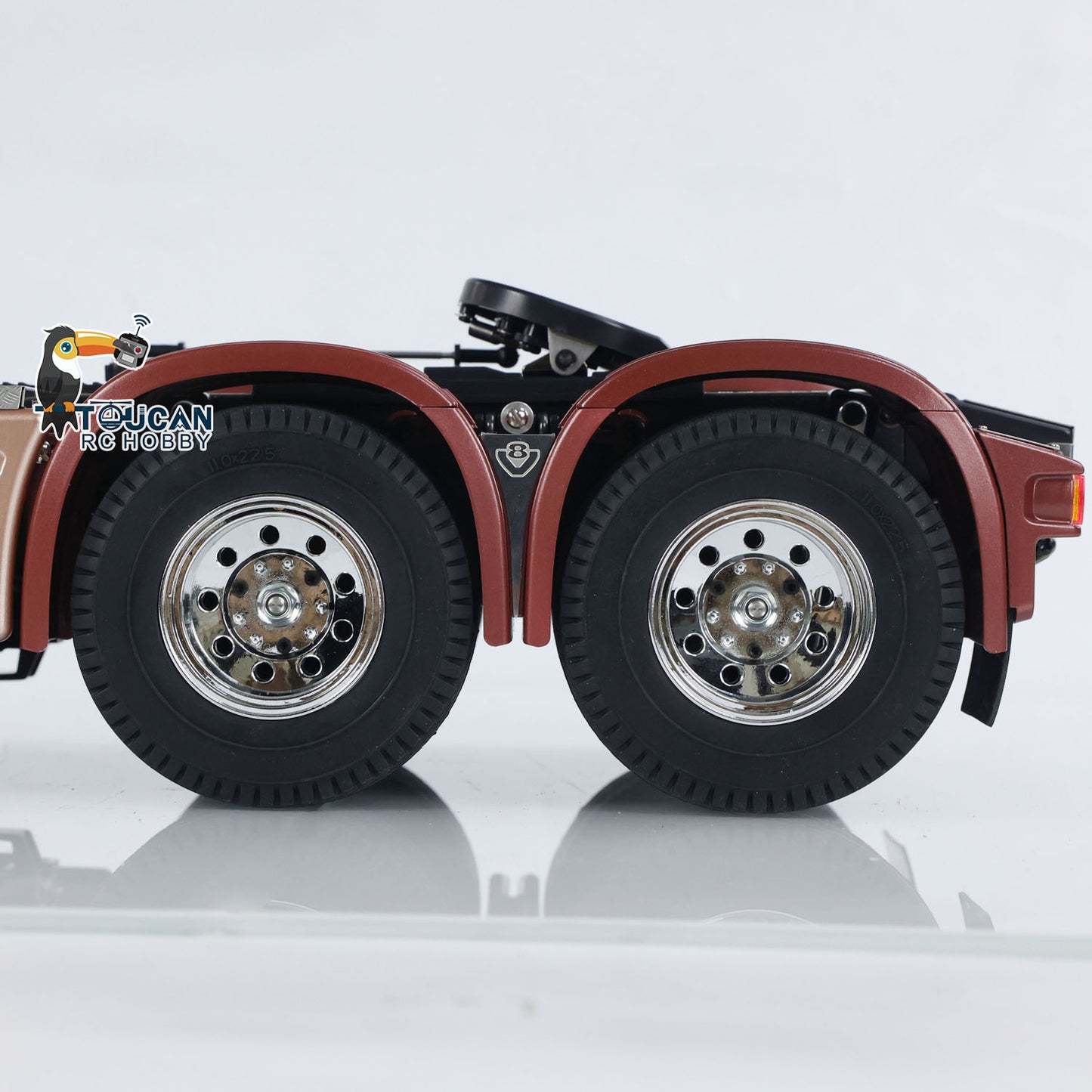 Tracteur RC à 3 essieux R620 6*4 1/14 RC Camion à télécommande DIY Camion Voiture RTR Radio ESC