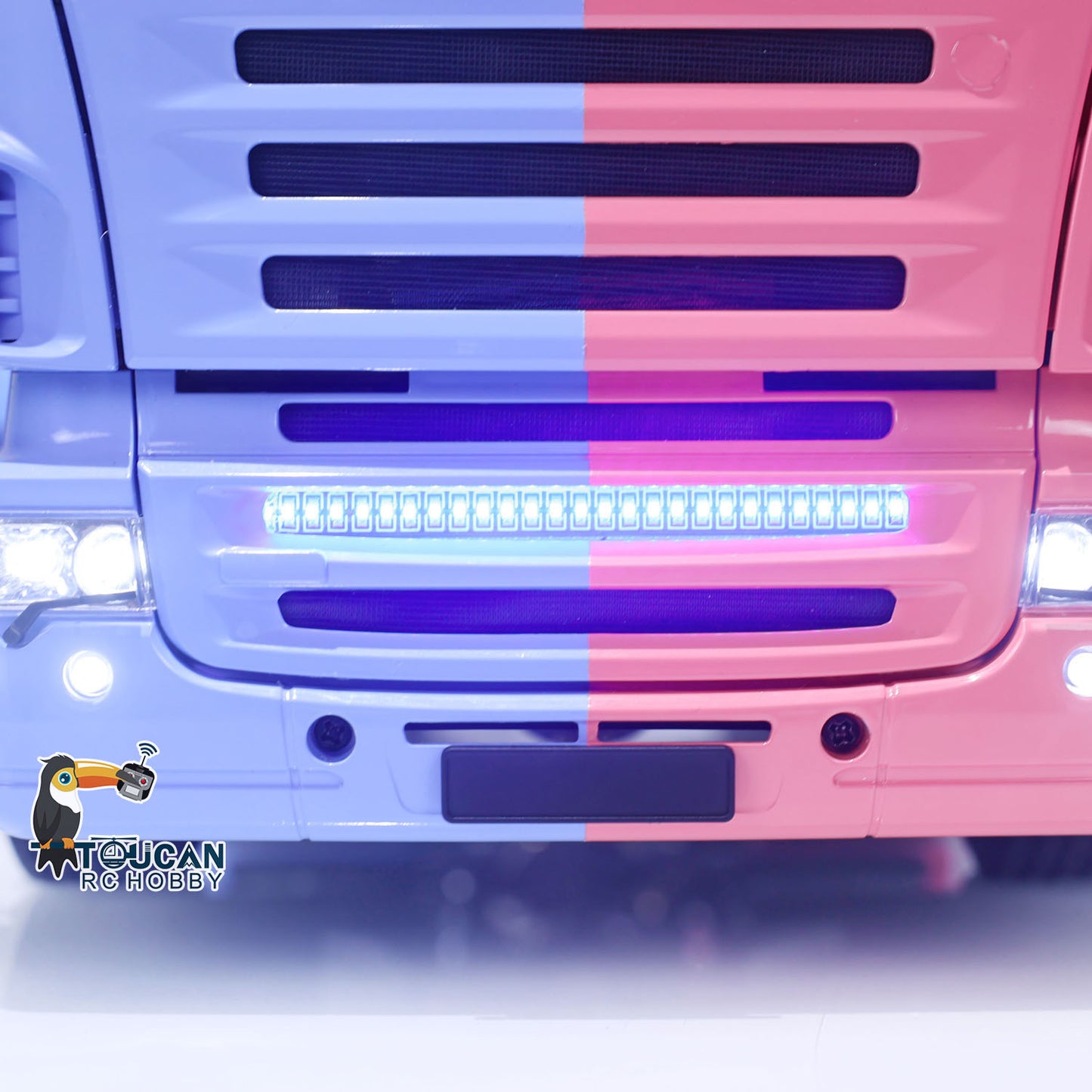 1/14 RC Sattelzugmaschine LESU 6X6 Metallchassis