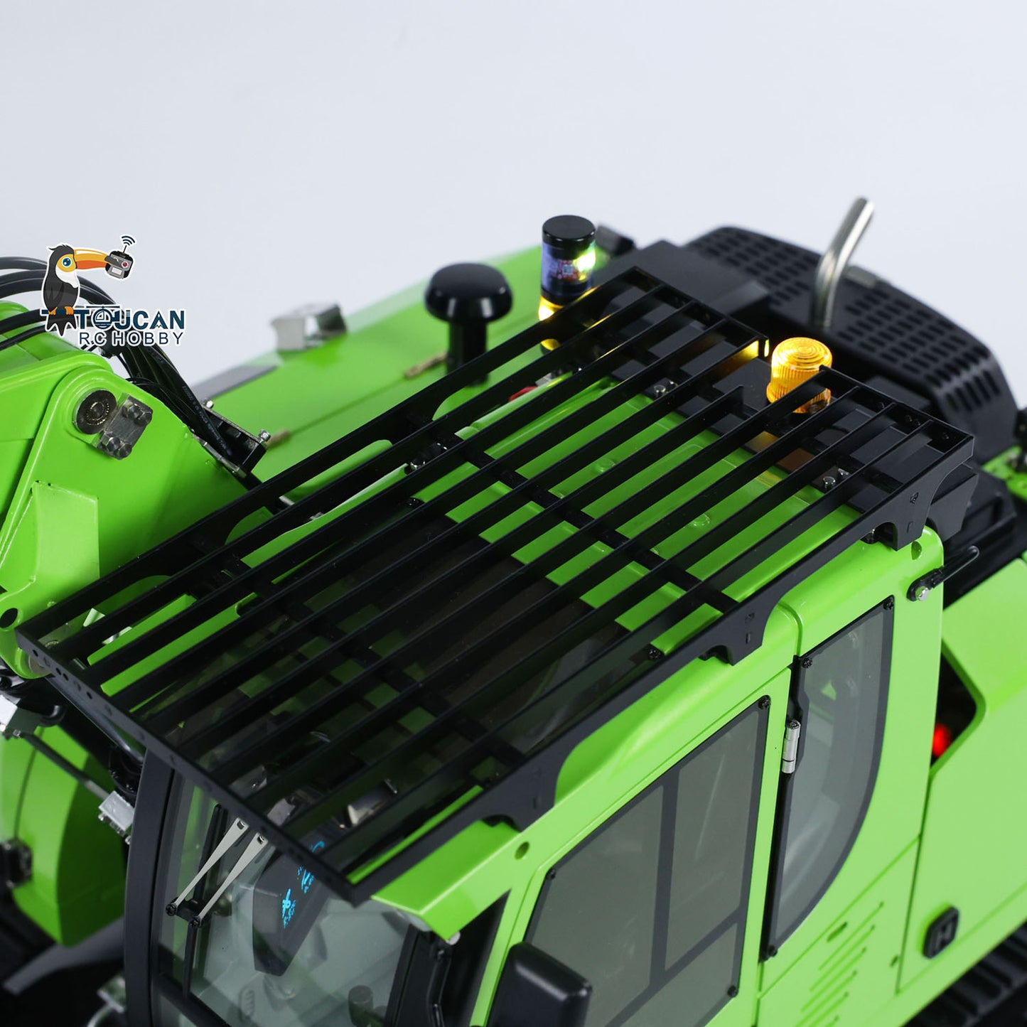 CUT Model 1/14 RC Hydraulic Excavator LR 914 Metal Remote Control Digger Model 5ways Valve RTR Construction Car ST8 Radio Battery