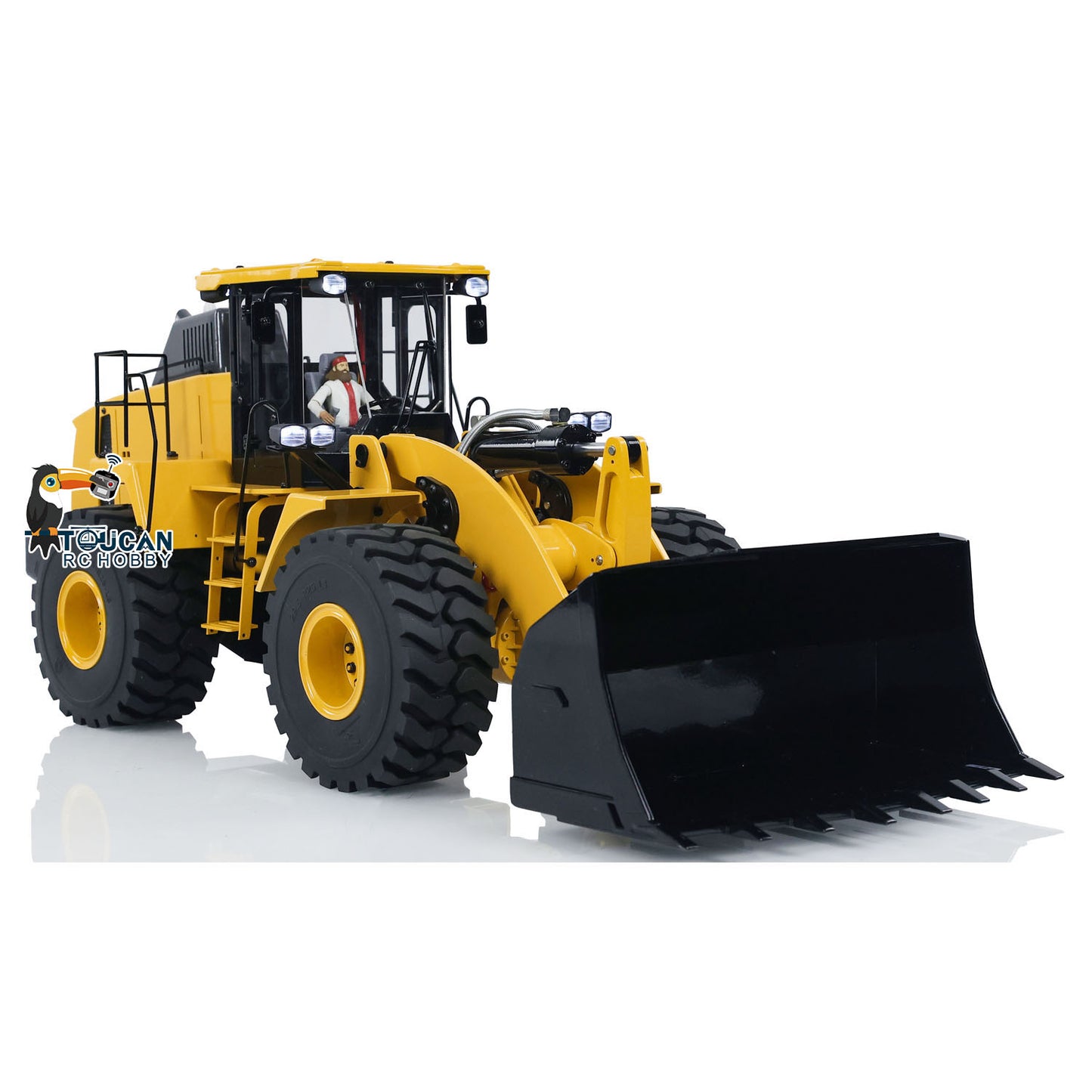 1/14 WA470 980L Hydraulic RC Loader With Smoke PNP