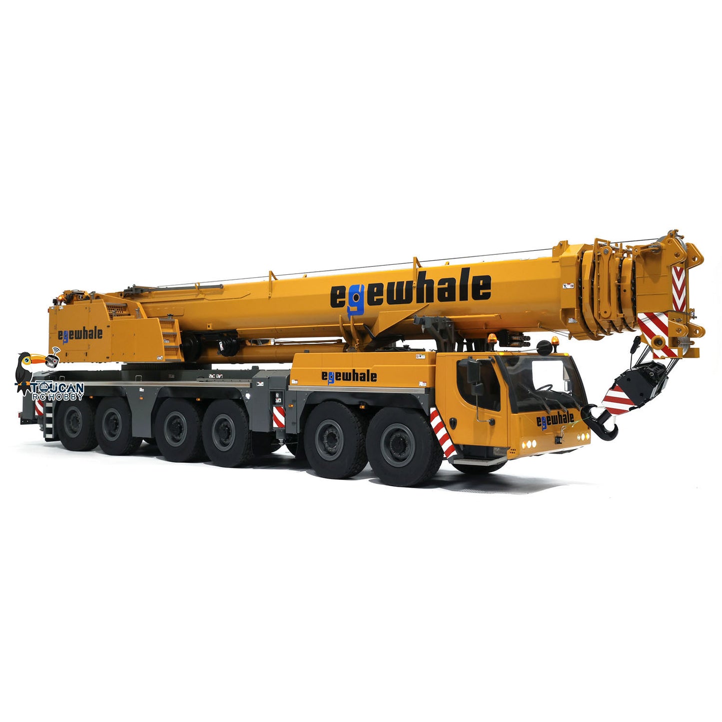 Pre-Order Eyewhale 1/14 6 Axles D1350 RC Hydraulic Mobile Cranes Truck Giant 1350