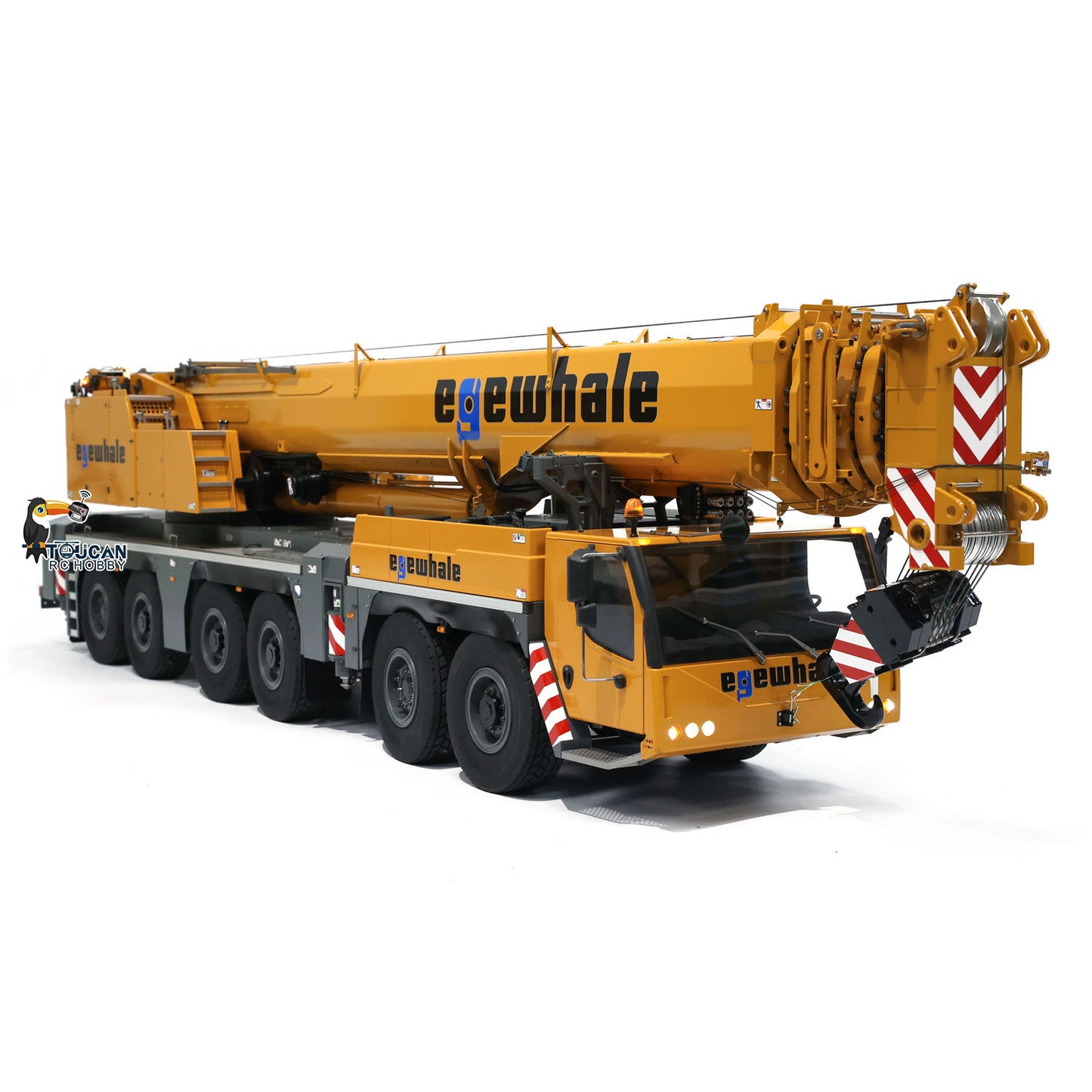 Pre-Order Eyewhale 1/14 6 Axles D1350 RC Hydraulic Mobile Cranes Truck Giant 1350