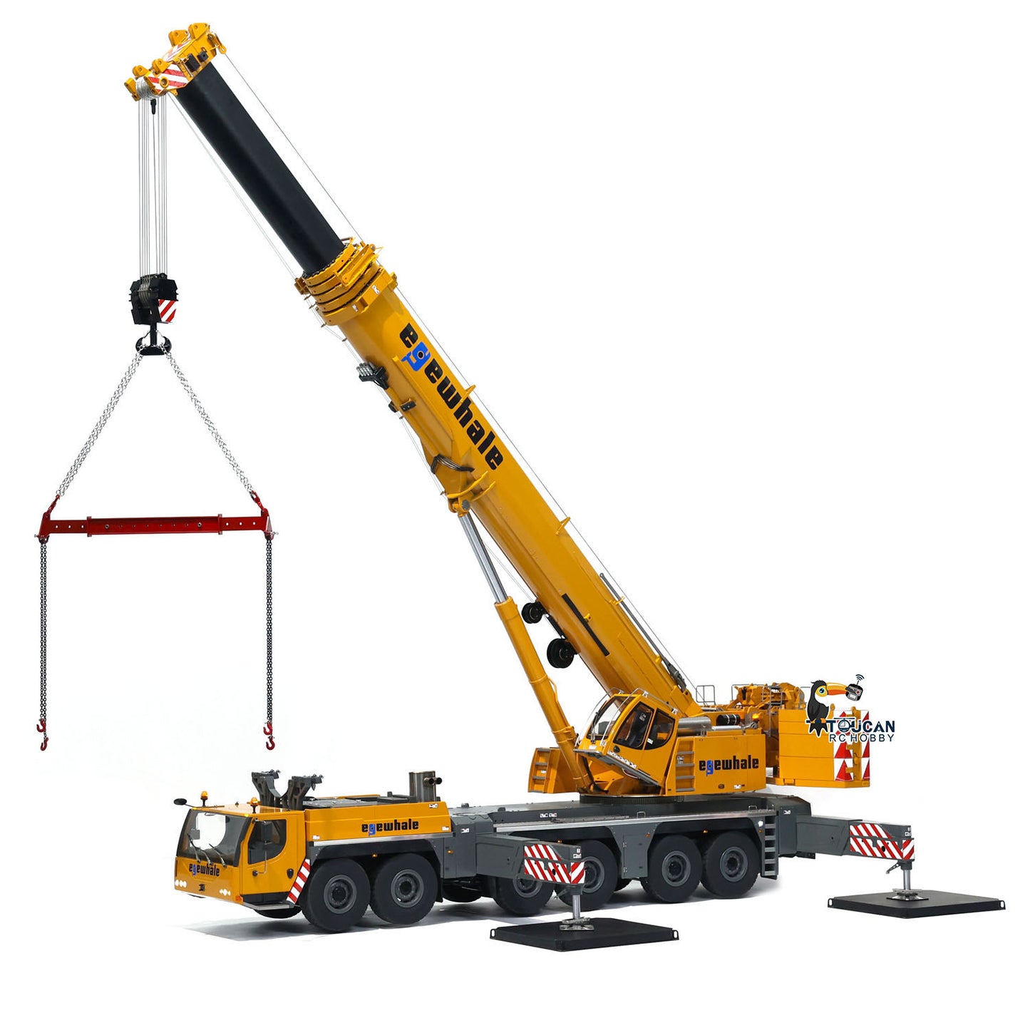 Pre-Order Eyewhale 1/14 6 Axles D1350 RC Hydraulic Mobile Cranes Truck Giant 1350