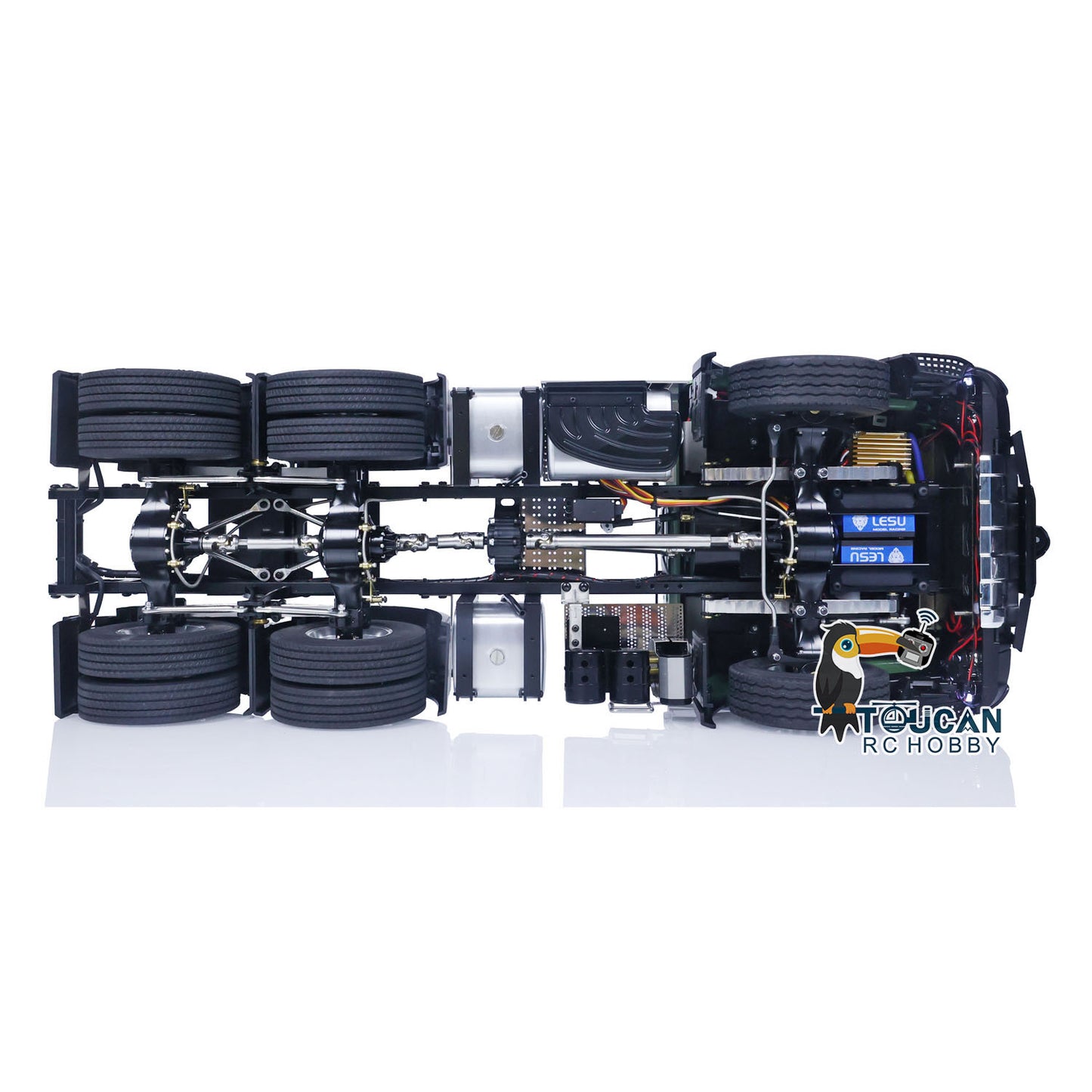 Camion tracteur télécommandé LESU 1/14 6x6 I6S RTR 1851 3363