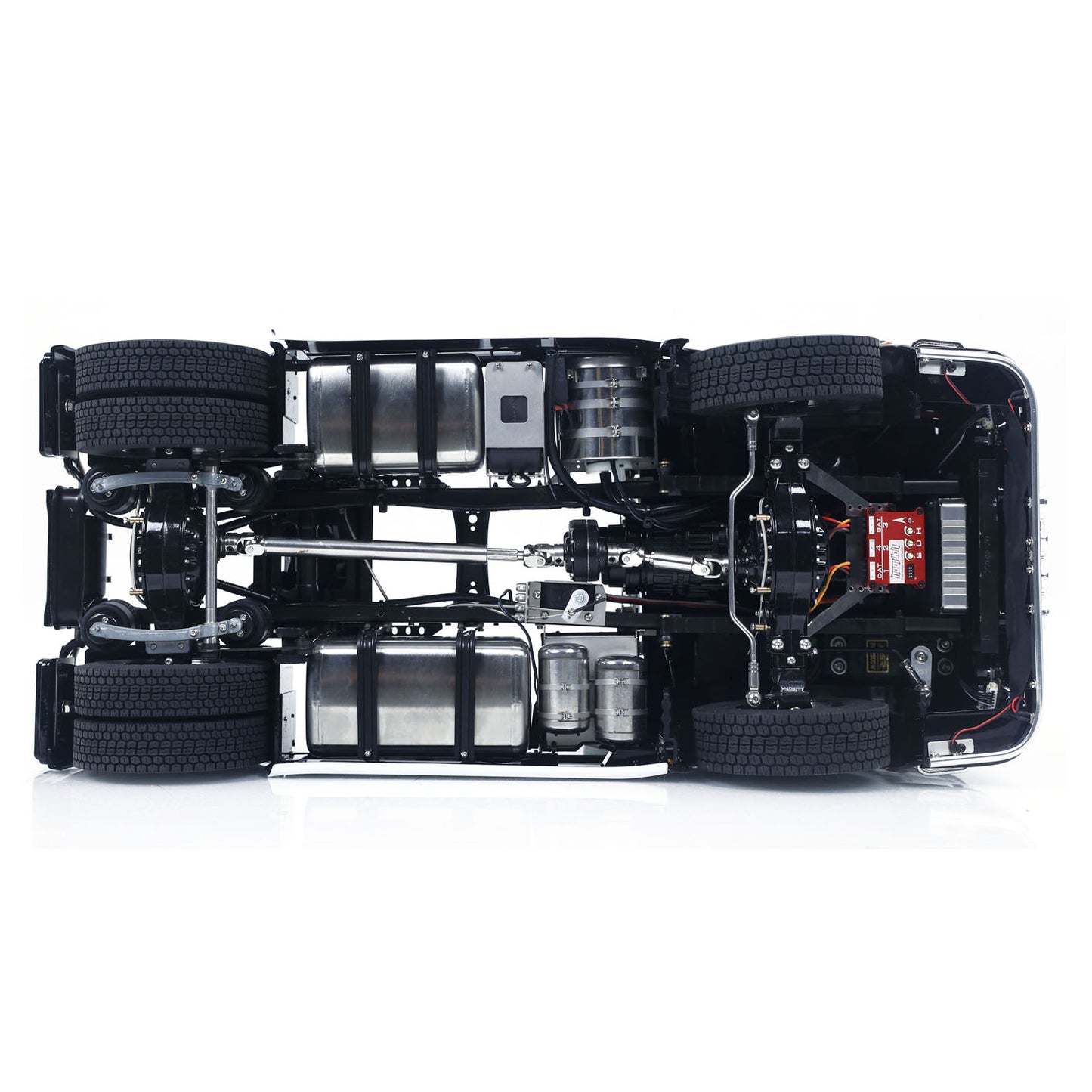 Unitru 05 770S 1/14 RC Tractor Truck 4x4 Metal Chassis RTR 3Speed Gearbox Remote Control Lorry Car Smoke Light Sound ST8 Battery