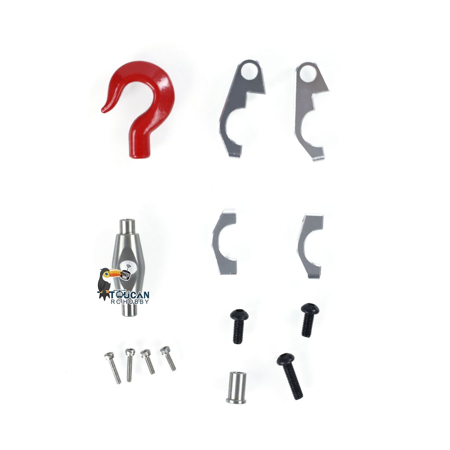 Metal Hook Drop Hanger for JDModel RC Hydraulic Multi Functional Telescopic Forklift JDM-128 Model DIY Construction Vehicle