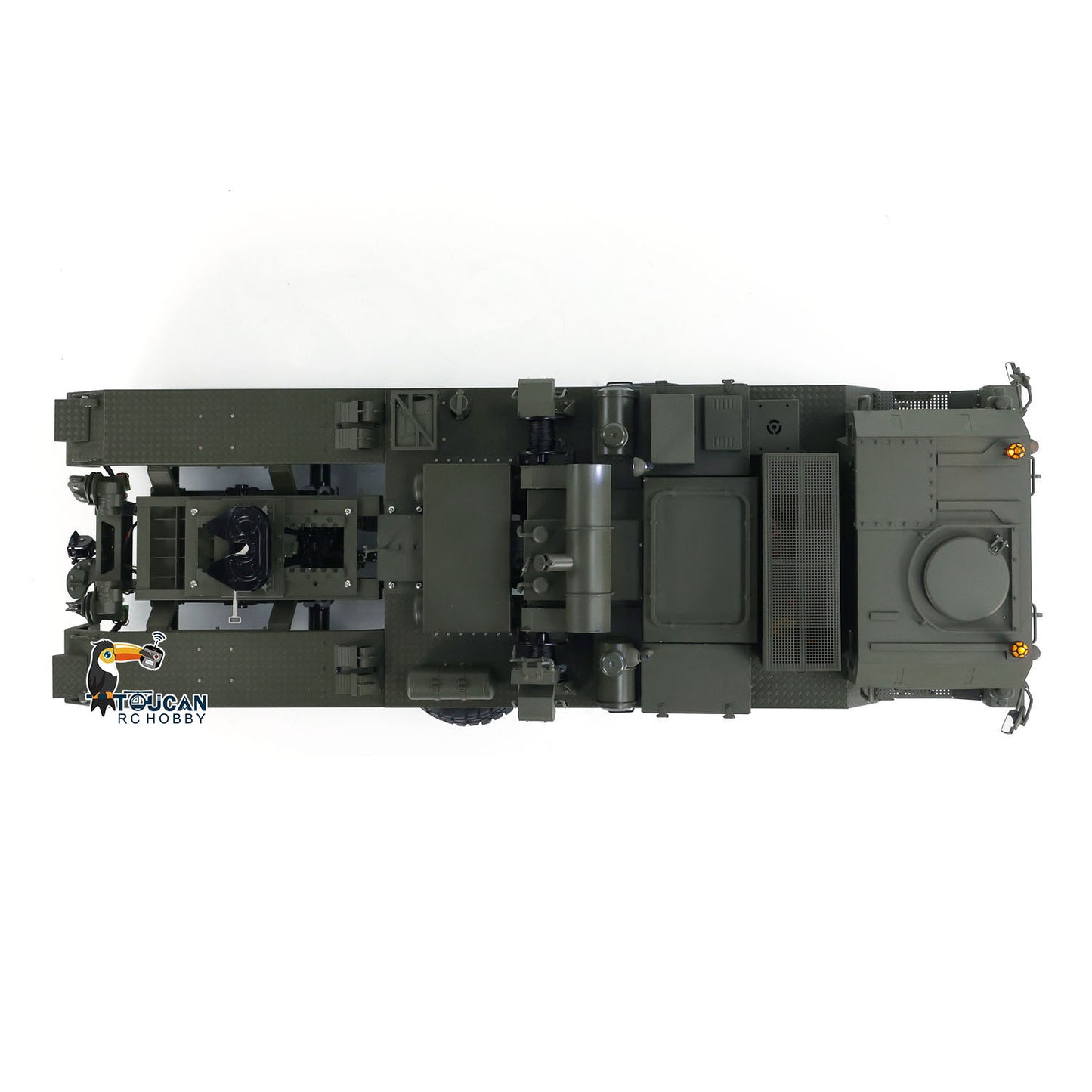 8x8 1/14 RC Sattelzugmaschine SLT56 Vollmetall lackiertes Modell