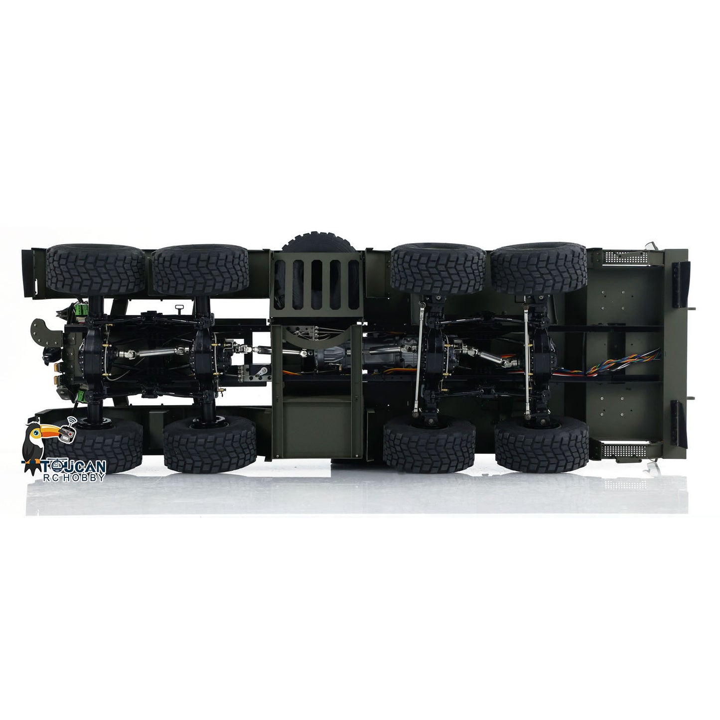 8x8 1/14 RC Sattelzugmaschine SLT56 Vollmetall lackiertes Modell