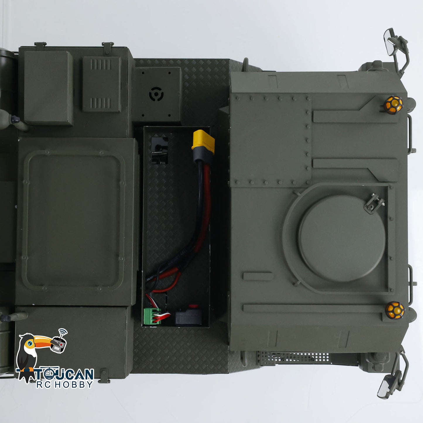 8x8 1/14 RC Sattelzugmaschine SLT56 Vollmetall lackiertes Modell