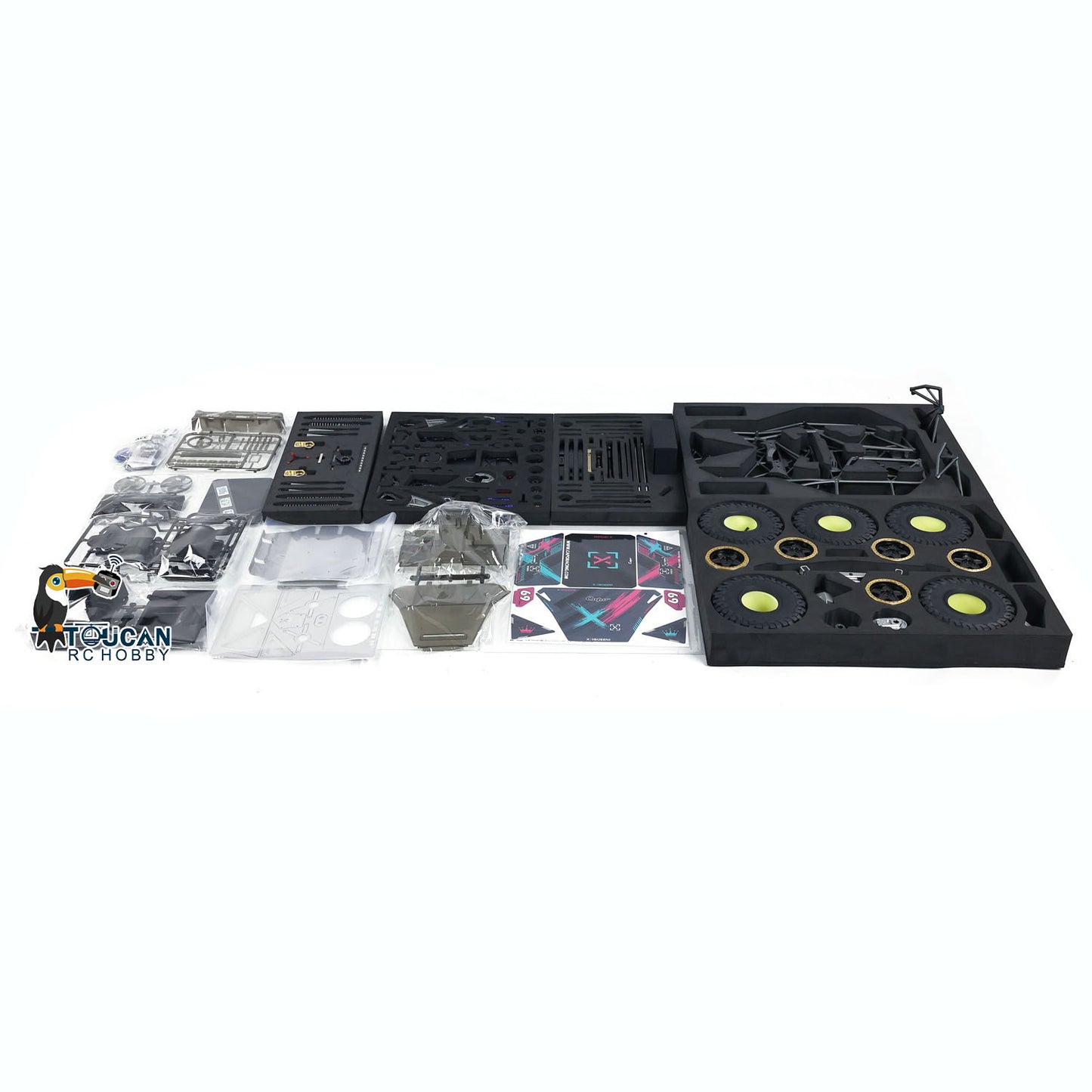 Capo 1/8 RC Crawler Auto U4 CD1582X Fernbedienung Rennfahrzeuge KIT