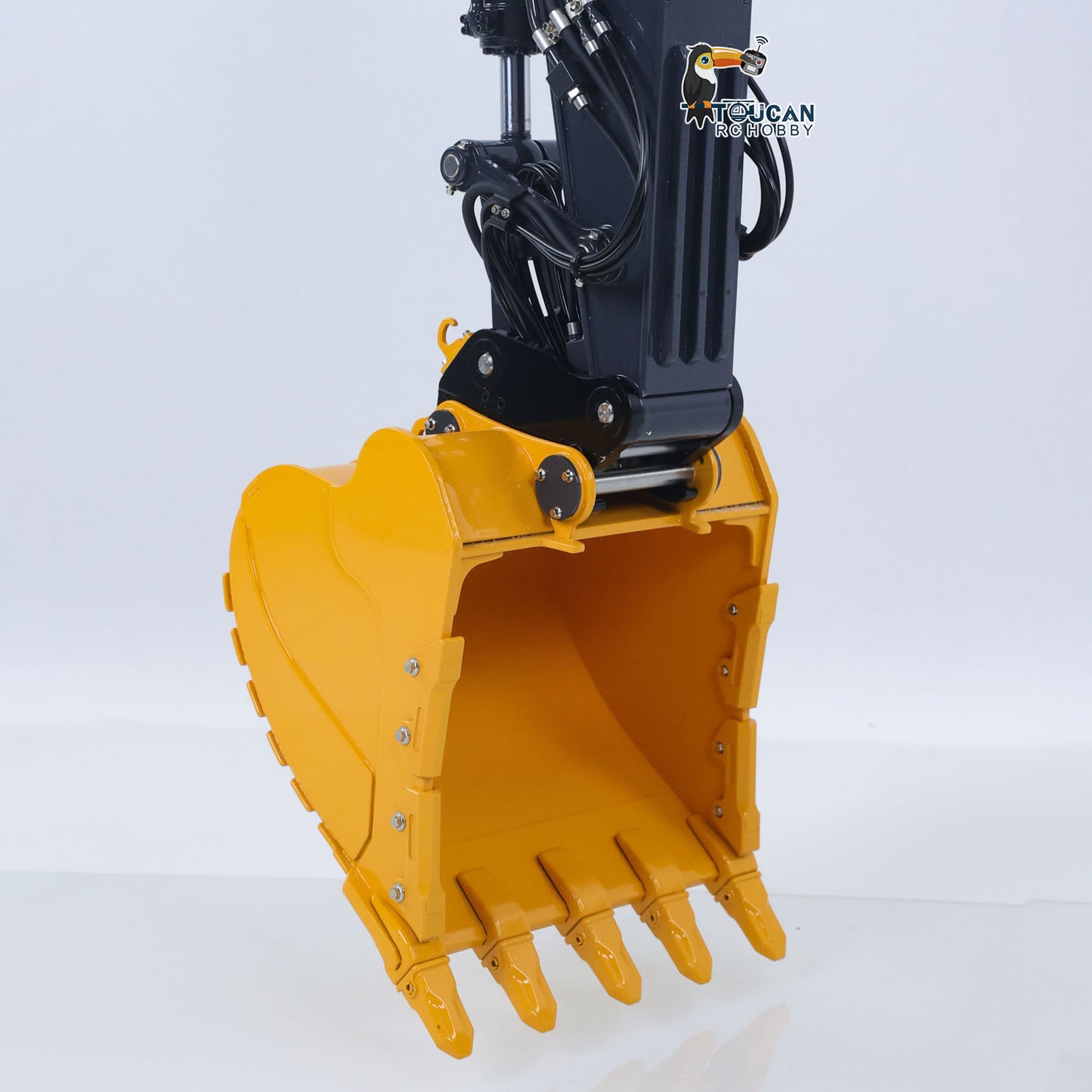 Super Frog 3 Pumps 9CH Valve 1/14 RC Hydraulic Excavator E400 Pro Metal Digger Frsky X12 Radio 5D Rocker Joystick