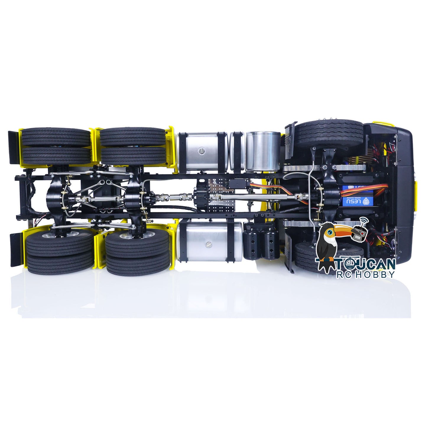 LESU 1/14 RC Traktor Lkw DIY 6x6 Bau Fahrzeug