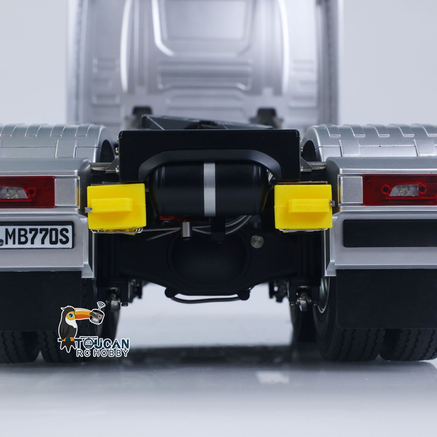 KABOLITE 1/14 770S RC Tractor Truck 6x6 Remote Control Lorry Car 2Speed Gearbox Differential Lock Battery Radio RTR Model