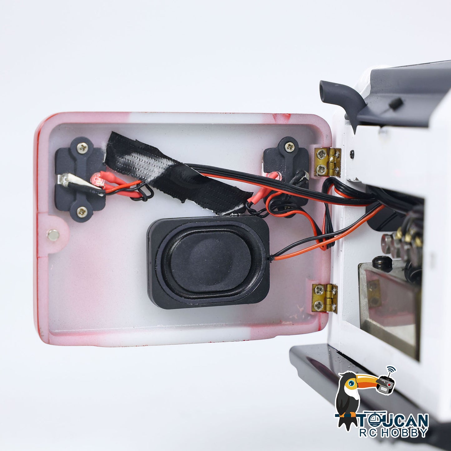 Chargeur hydraulique à direction à glissement 1/14 RC SM450 Voiture à roues télécommandée Son Lumière