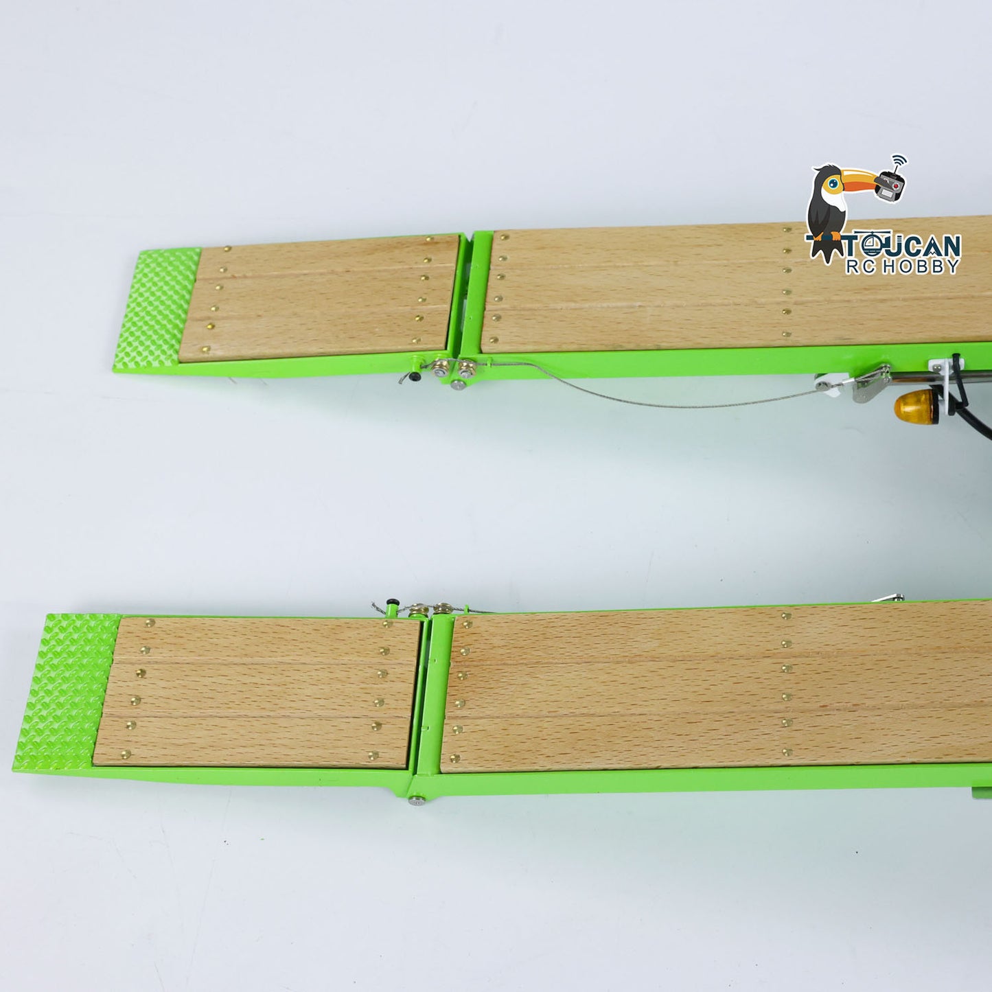 1/14 LESU Metal Trailer Hydraulic Lifting Tailboard Electric Legs Painted for RC Tractor Truck DIY Radio Controlled Lorry Car