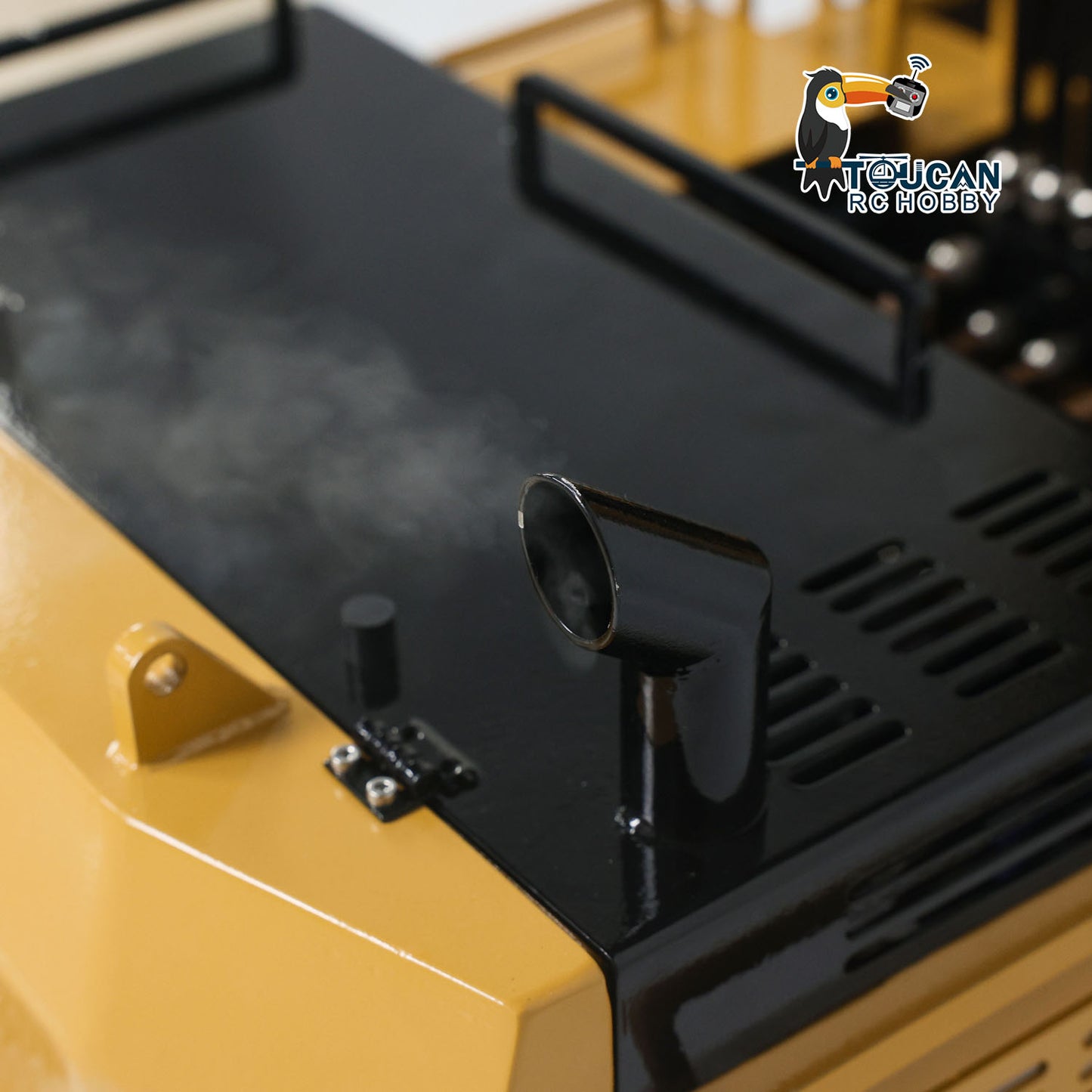 1/8 Giant Metal 385CF Heavy Duty RC Hydraulic Excavator I6S Controller