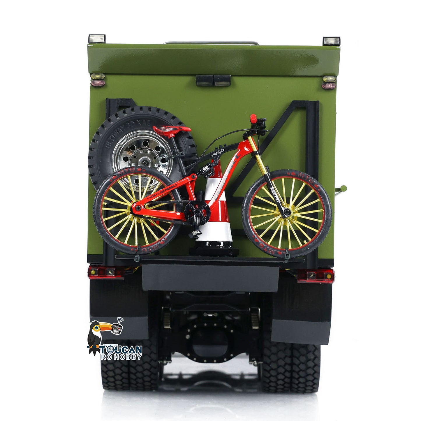 1/14 RC-Freizeitfahrzeug mit Metallchassis, 8x8 Autos, Modell