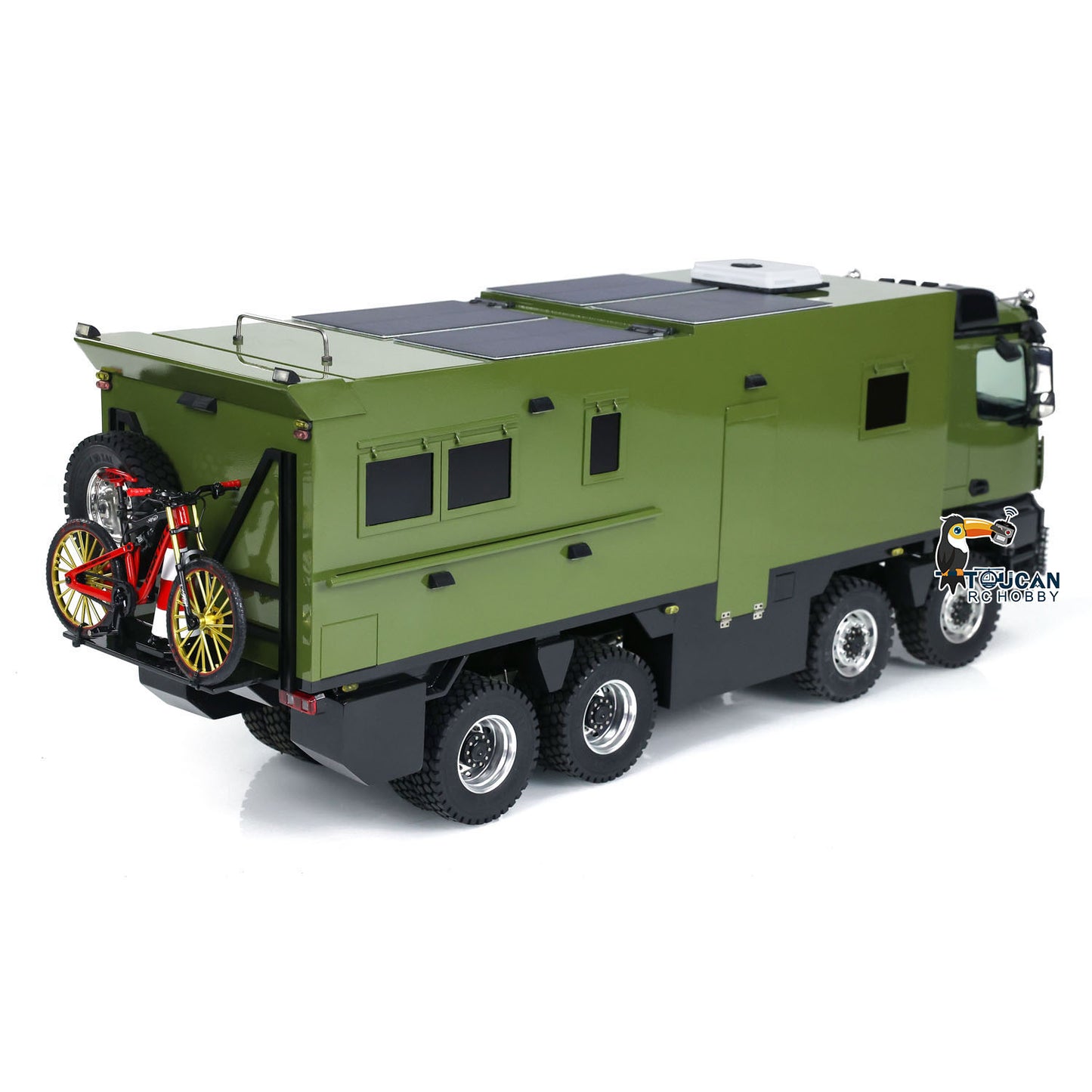 1/14 Metallchassis RC Freizeitfahrzeug 8x8 Ferngesteuerter Tourenwagen