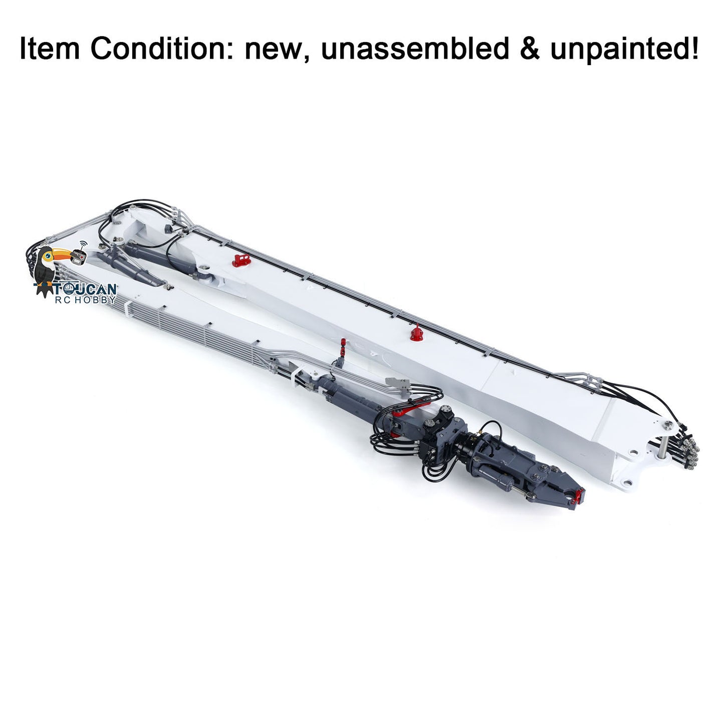 LESU LR960 KIT 1/14 RC Full Hydraulic Demolition Excavator Digging Arm DIY Model