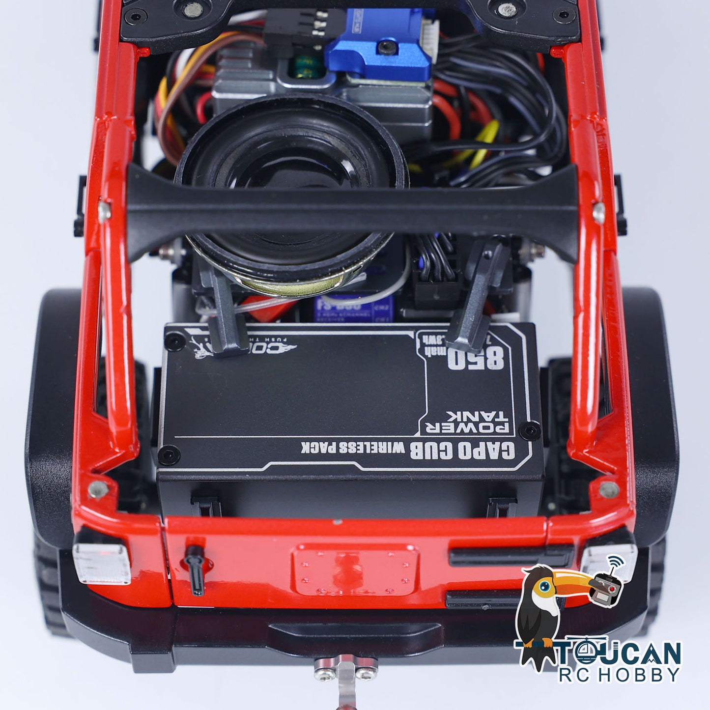 CAPO 1/18 RC Crawler Auto CUB2 RTR Fahrzeug 2-Gang Getriebe