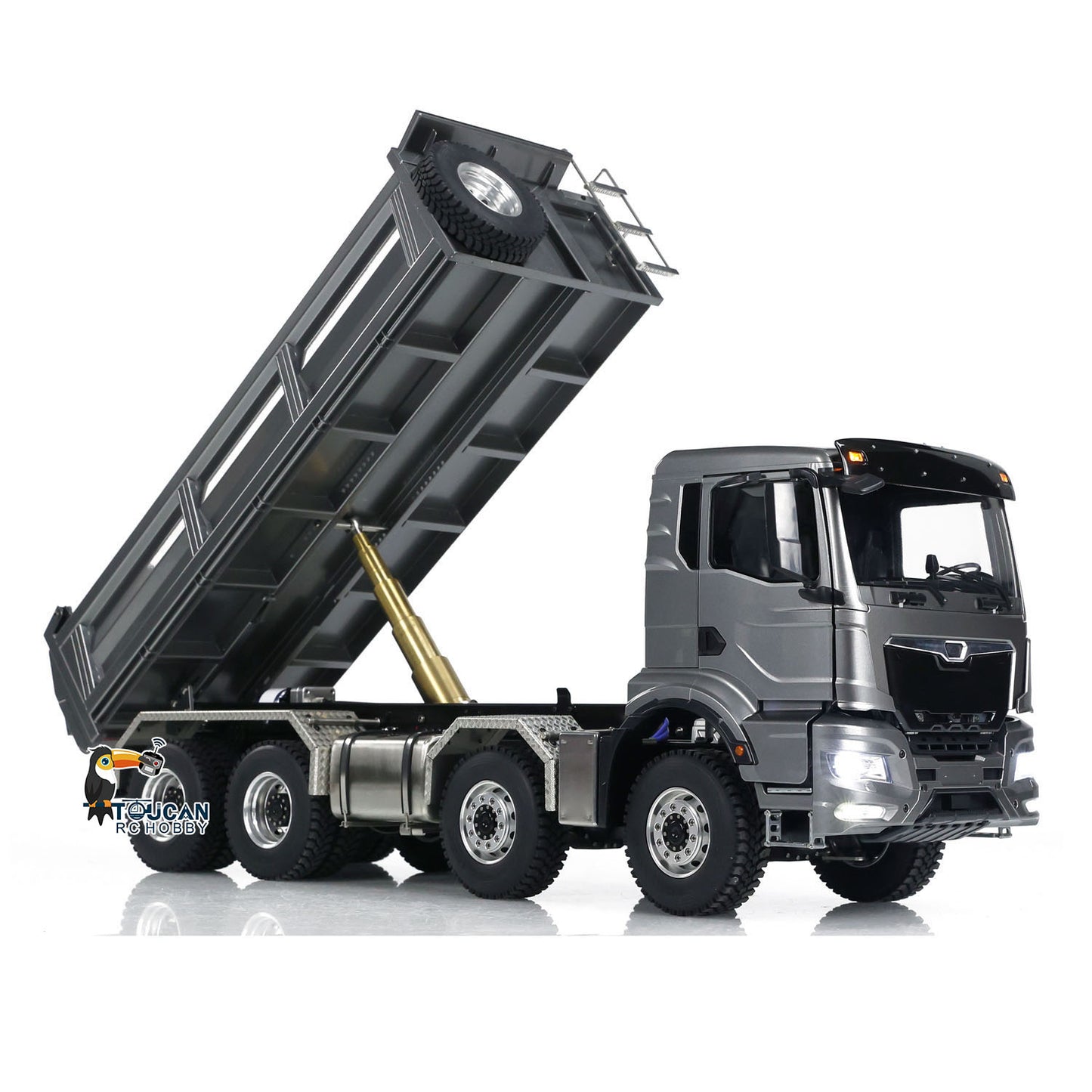 Camion à benne basculante hydraulique 1:14 8x8 RC Truck