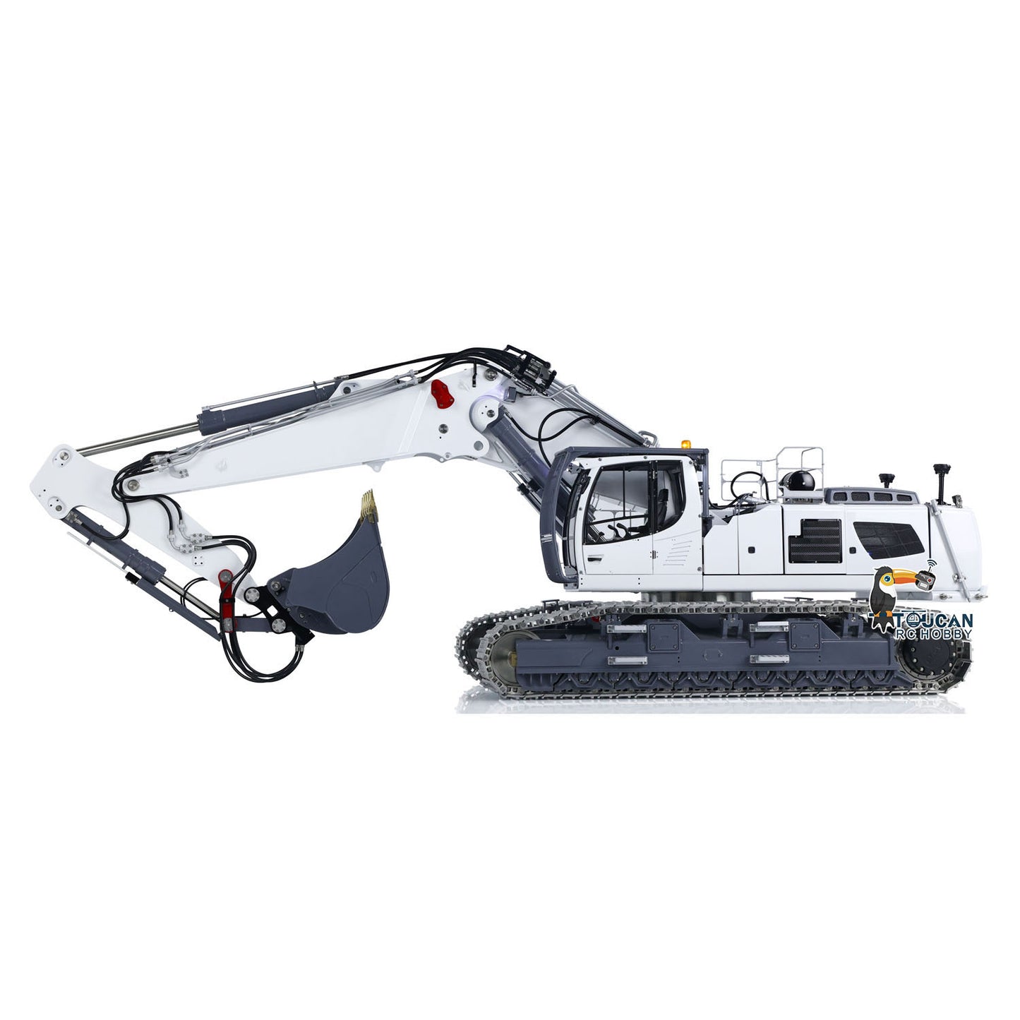 LESU 1/14 RC Heavy Full Hydraulic Excavator LR960 RTR Demolition Digger Model XE Radio