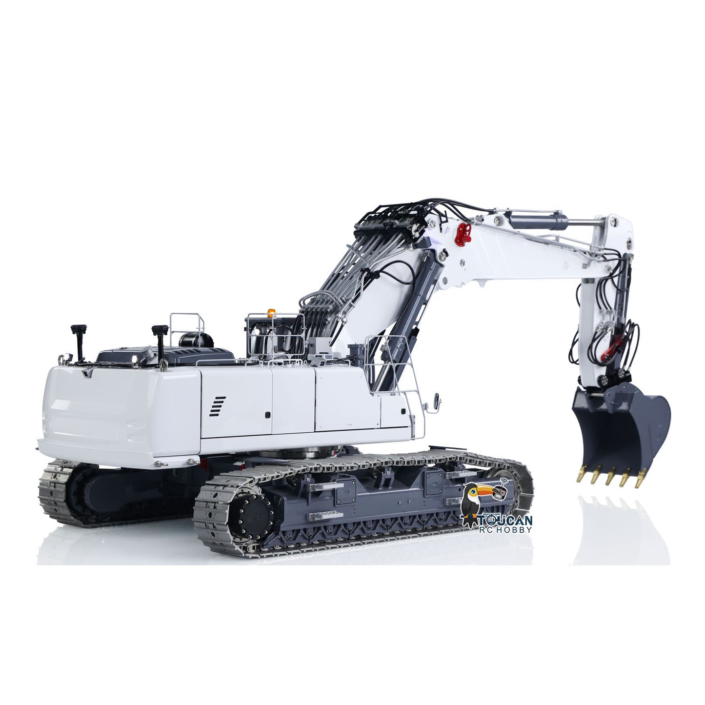 LESU 1/14 RC Heavy Full Hydraulic Excavator LR960 RTR Demolition Digger Model XE Radio