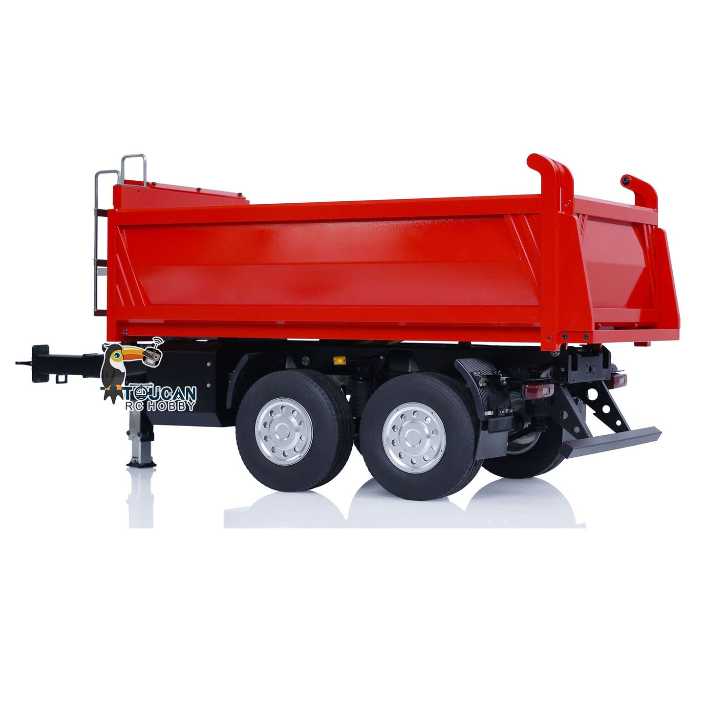 Metal LESU 1/14 RC Trailers 2-Axle Hydraulic Self-dumping