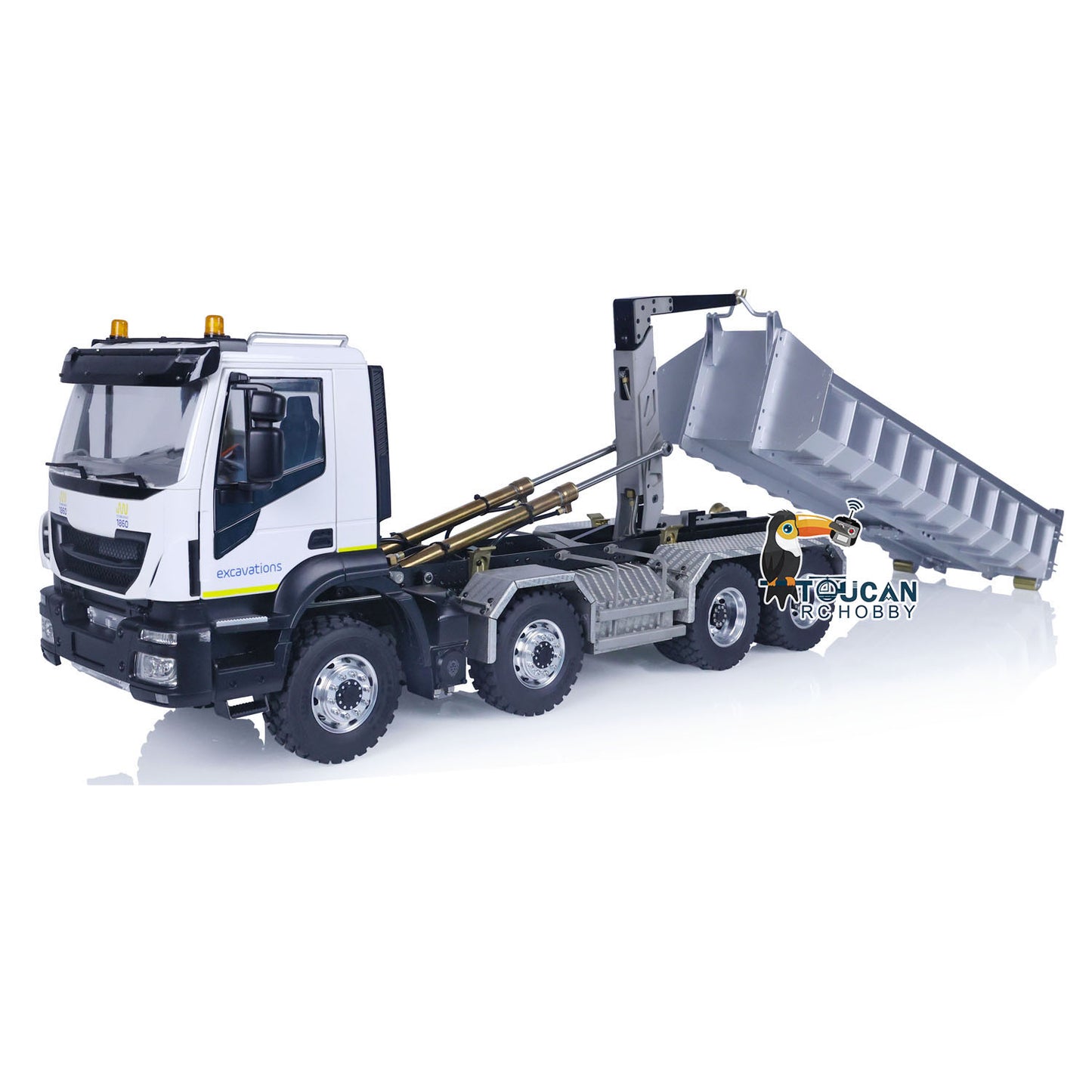 LESU 1/14 8x8 Hydraulischer RC-Muldenkipper RTR