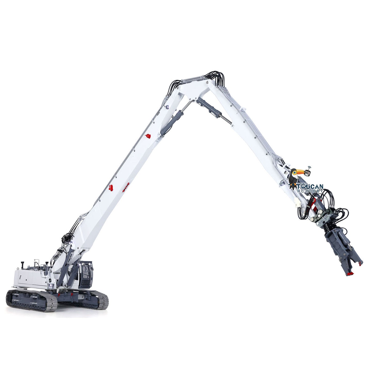 LESU 1/14 RC Heavy Full Hydraulic Excavator LR960 RTR Demolition Digger Model XE Radio