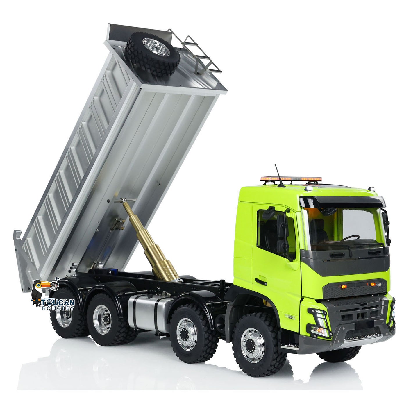 LESU 1/14 RTR RC Camion-benne hydraulique FMX cabine 8X8