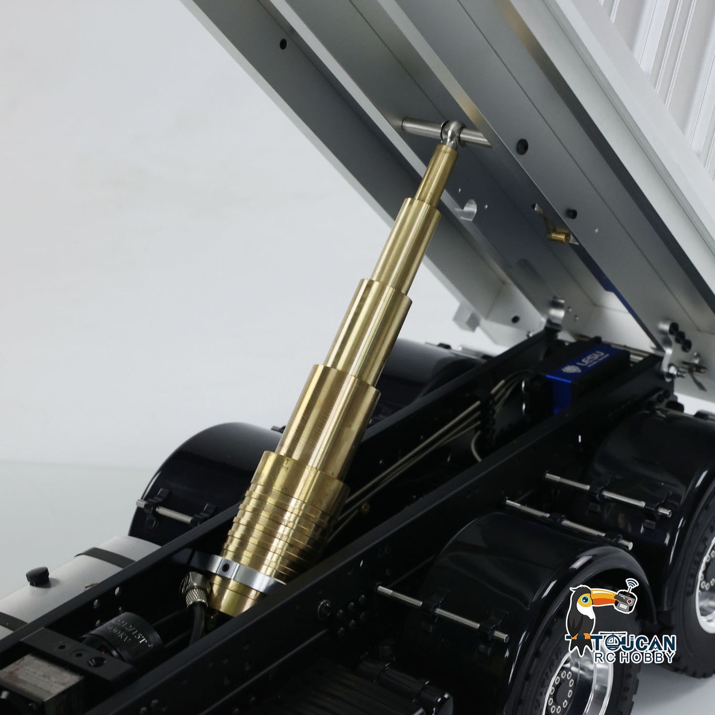 LESU 1/14 RTR RC Camion-benne hydraulique FMX cabine 8X8